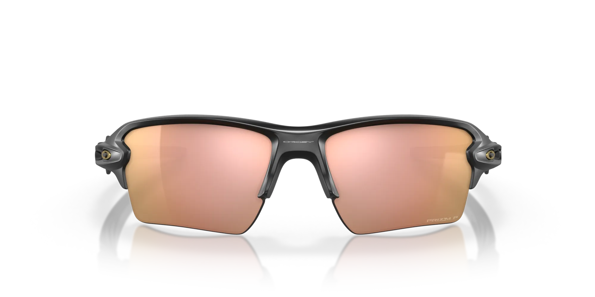 Oakley OO9188 FLAK 2.0 XL 9188B3 Occhiali da sole O_Matter Nero Oro Squadrata Polarizzata Prizm - immagine 3