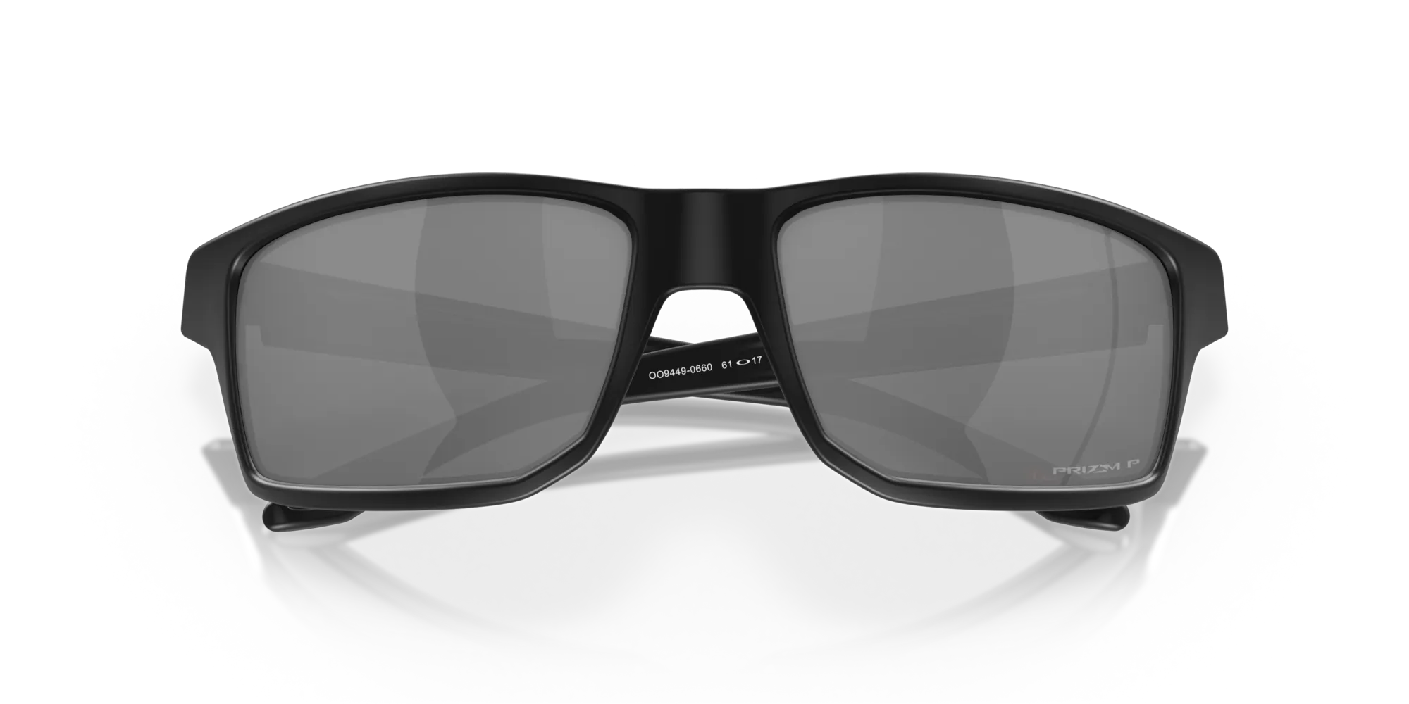 Oakley OO9449 GIBSTON 944906 Occhiali da sole O_Matter Nero Grigio Squadrata Polarizzata Prizm - immagine 2