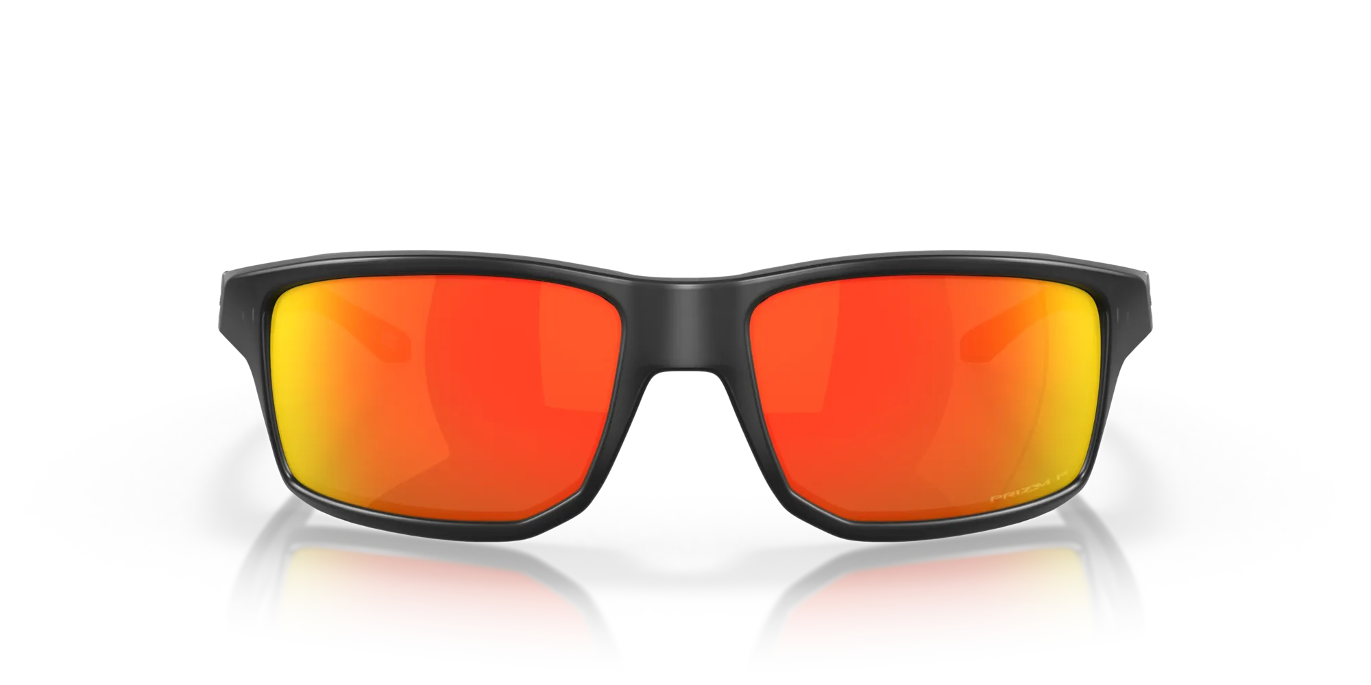 Oakley OO9449 GIBSTON 944905 Occhiali da sole O_Matter Nero Rosso Squadrata Polarizzata Prizm - immagine 3