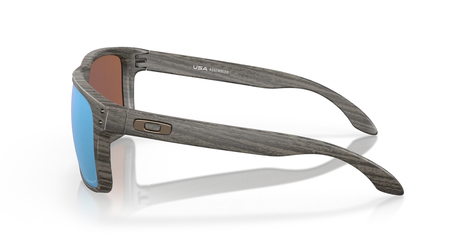 Oakley OO9417 HOLBROOK XL 941719 Occhiali da sole O_Matter Grigio Blu Squadrata Polarizzata Prizm - immagine 4