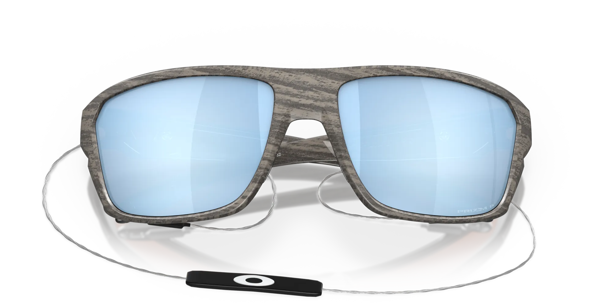 Oakley OO9416 SPLIT SHOT 941616 Occhiali da sole O_Matter Grigio Blu Squadrata Polarizzata Prizm - immagine 2