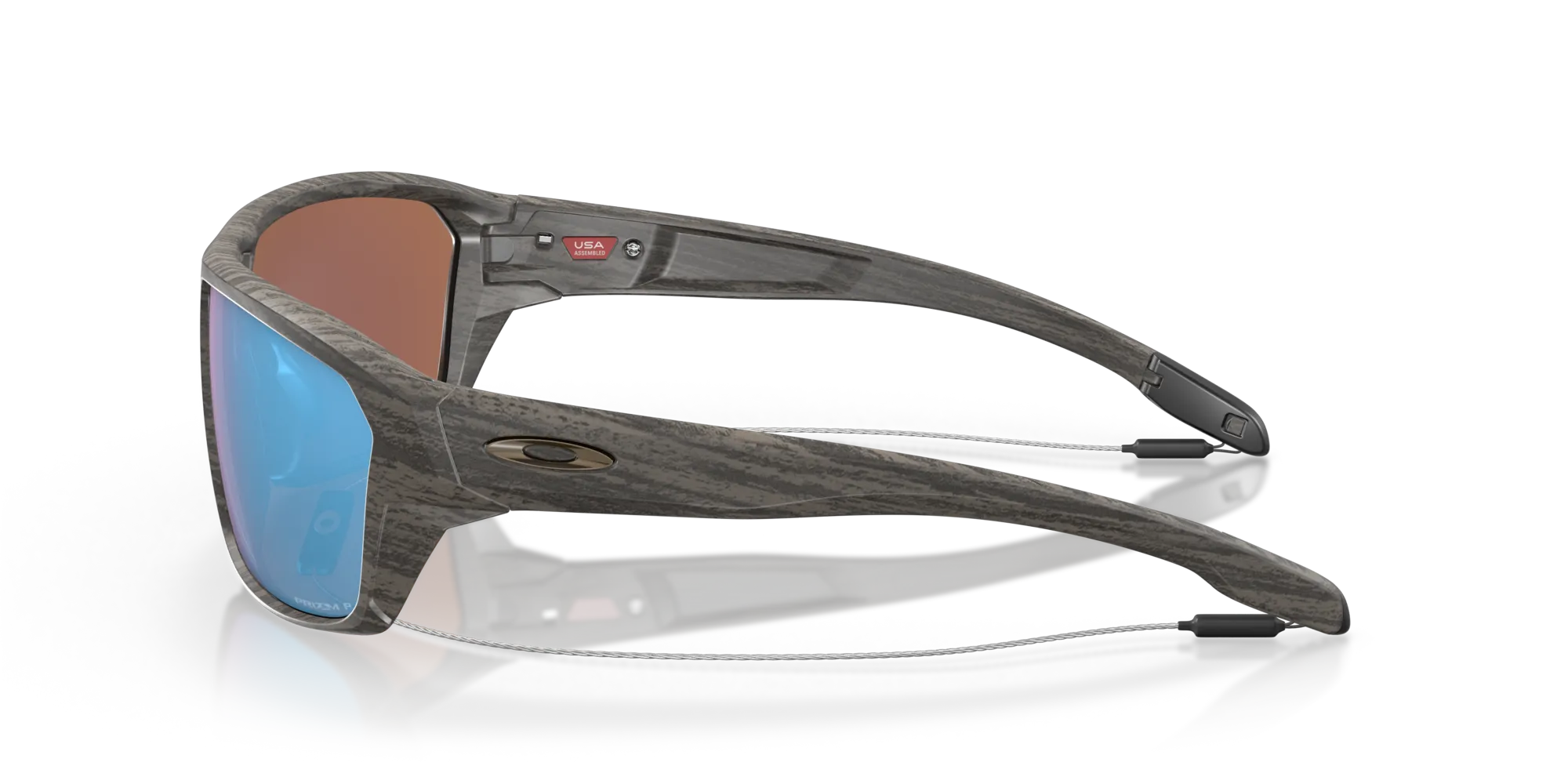 Oakley OO9416 SPLIT SHOT 941616 Occhiali da sole O_Matter Grigio Blu Squadrata Polarizzata Prizm - immagine 4