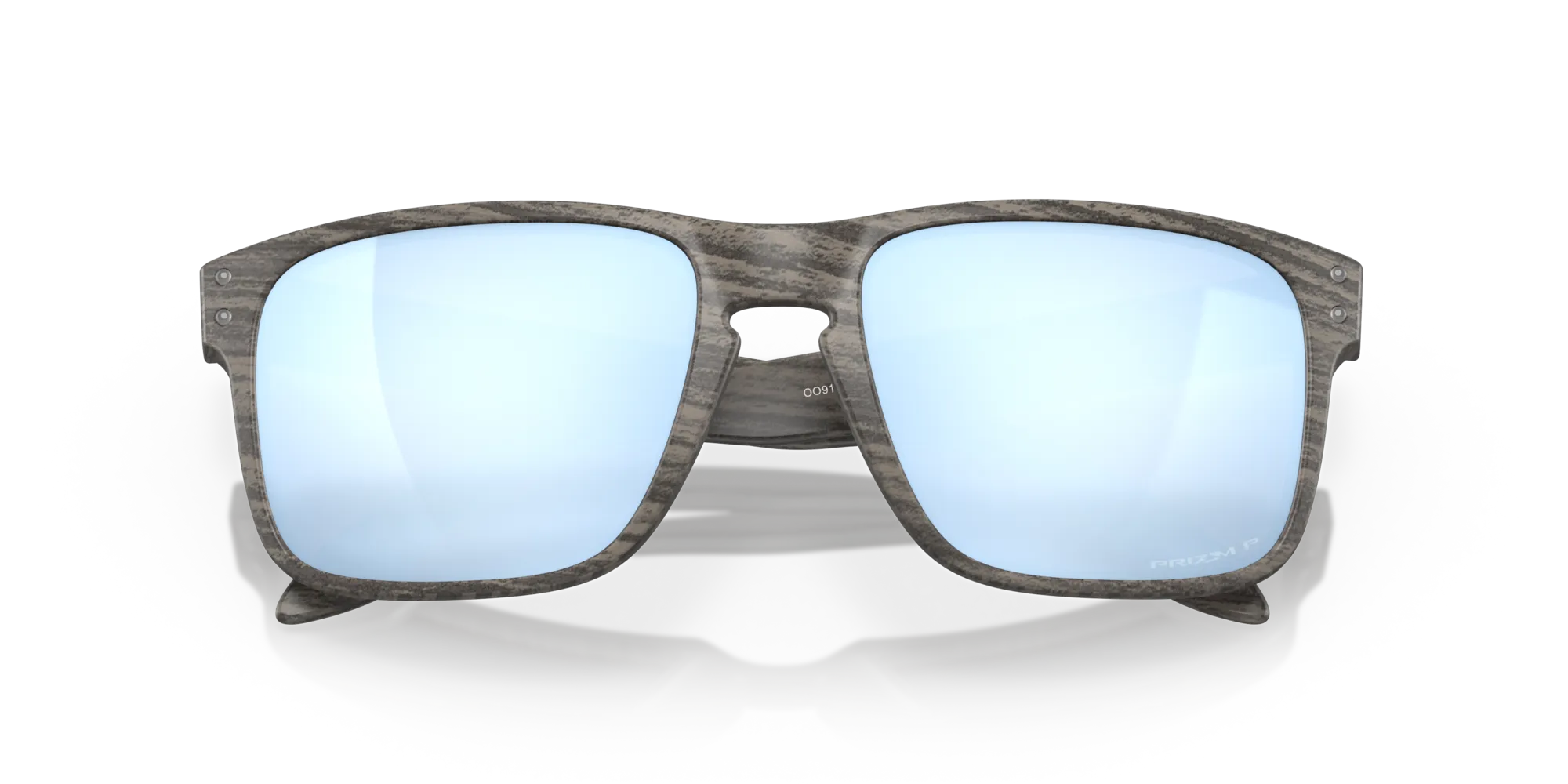 Oakley OO9102 HOLBROOK 9102J9 Occhiali da sole O_Matter Grigio Blu Squadrata Polarizzata Prizm - immagine 2