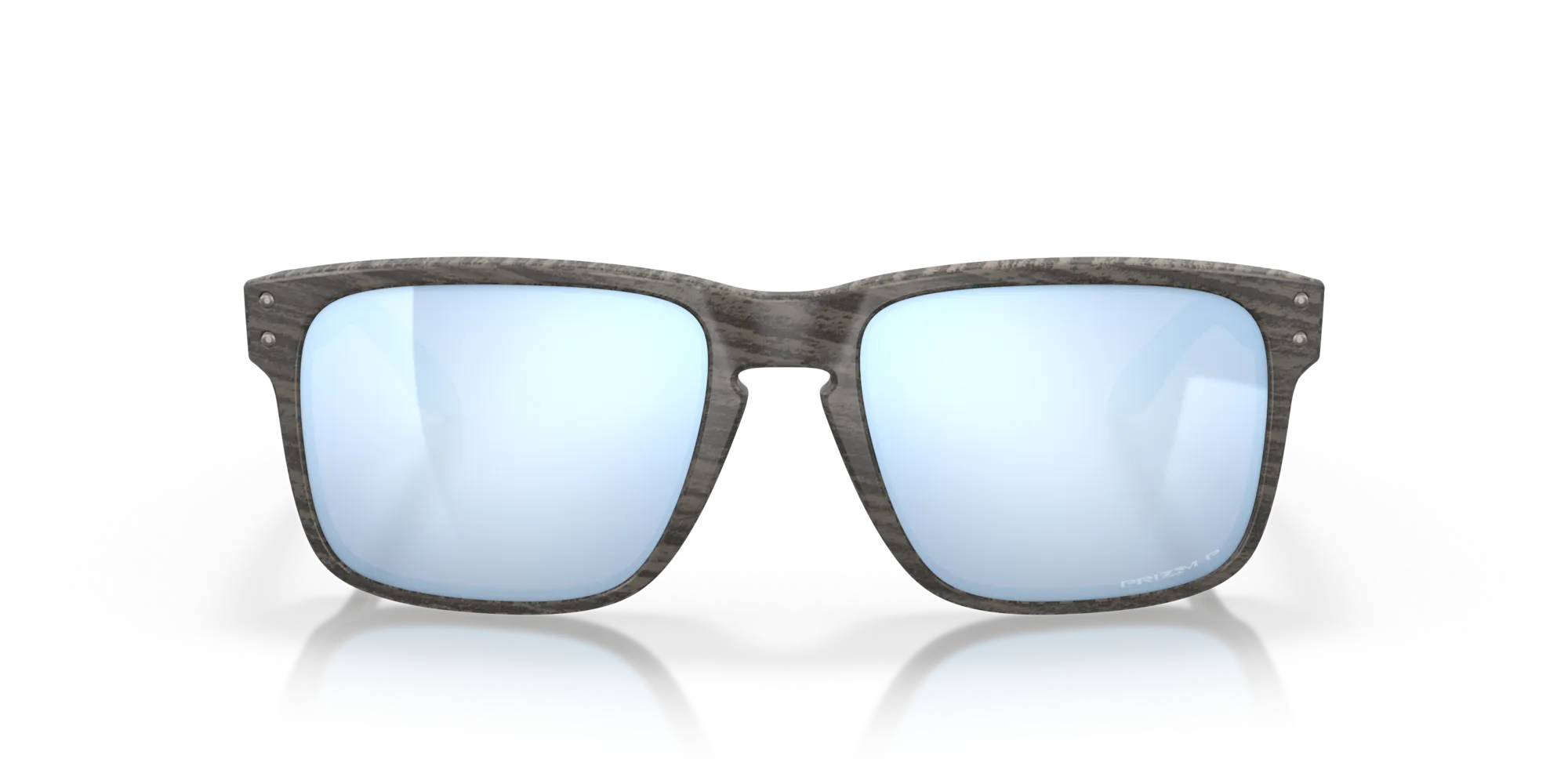 Oakley OO9102 HOLBROOK 9102J9 Occhiali da sole O_Matter Grigio Blu Squadrata Polarizzata Prizm - immagine 3
