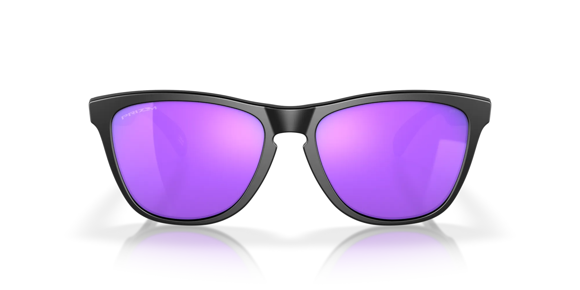 Oakley OO9013 FROGSKINS 9013H6 Occhiali da sole O_Matter Nero Viola Squadrata Normale Prizm - immagine 3
