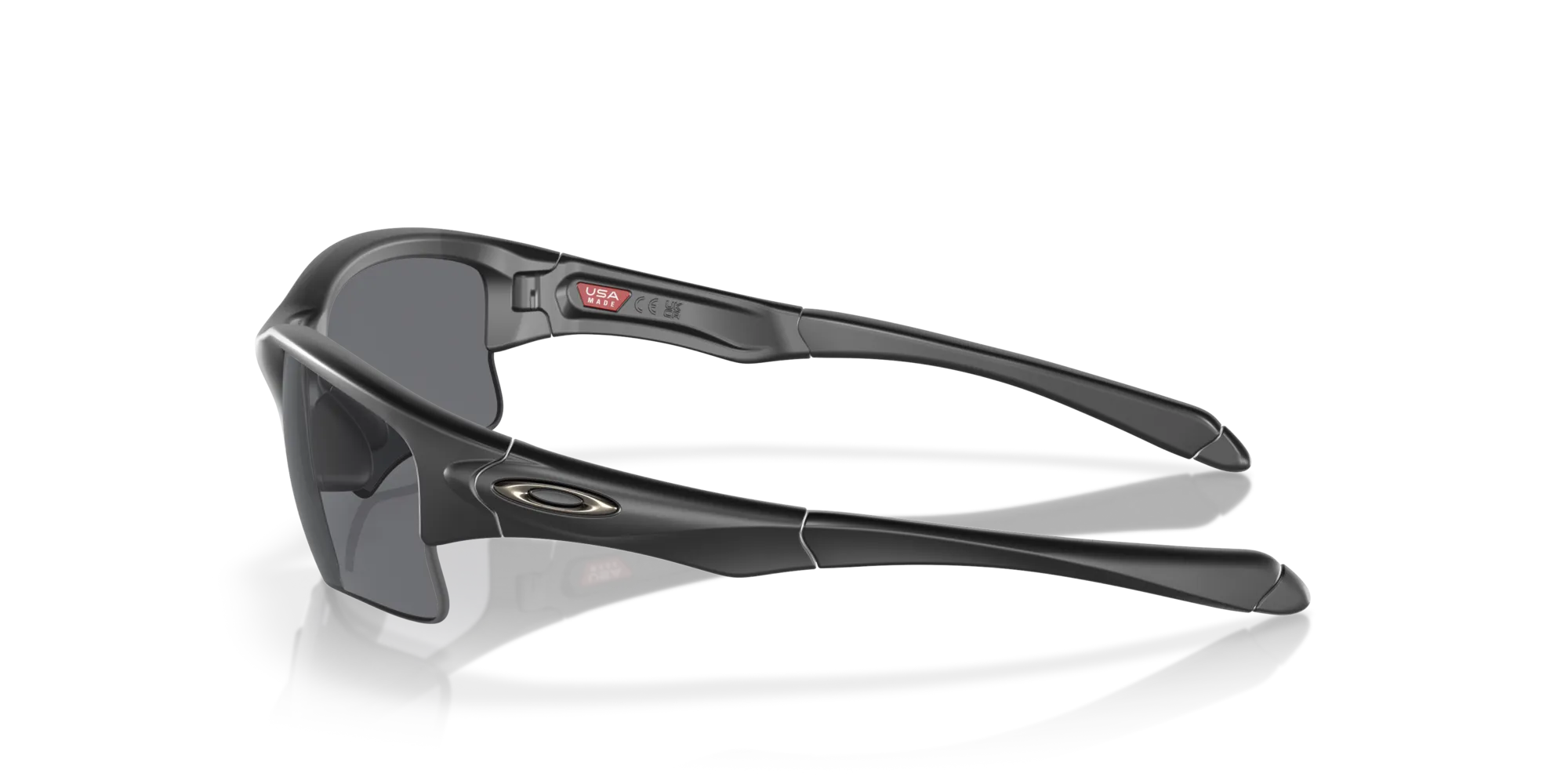 Oakley OO9200 QUARTER JACKET 920006 Occhiali da sole O_Matter Nero Grigio Squadrata Normale - immagine 4