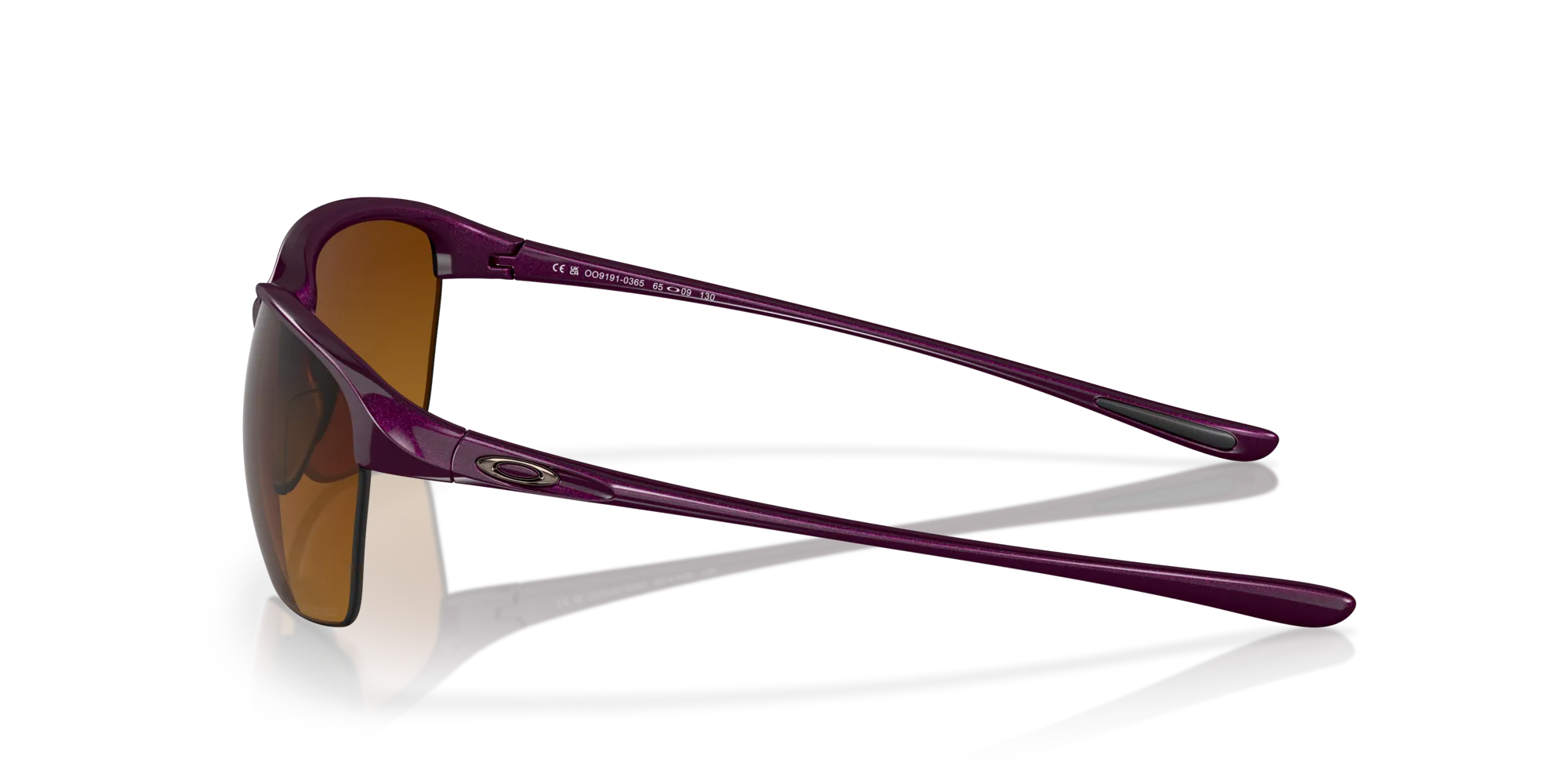 Oakley OO9191 UNSTOPPABLE 919103 Occhiali da sole O_Matter Viola Marrone Squadrata Polarizzata Sfumata - immagine 4