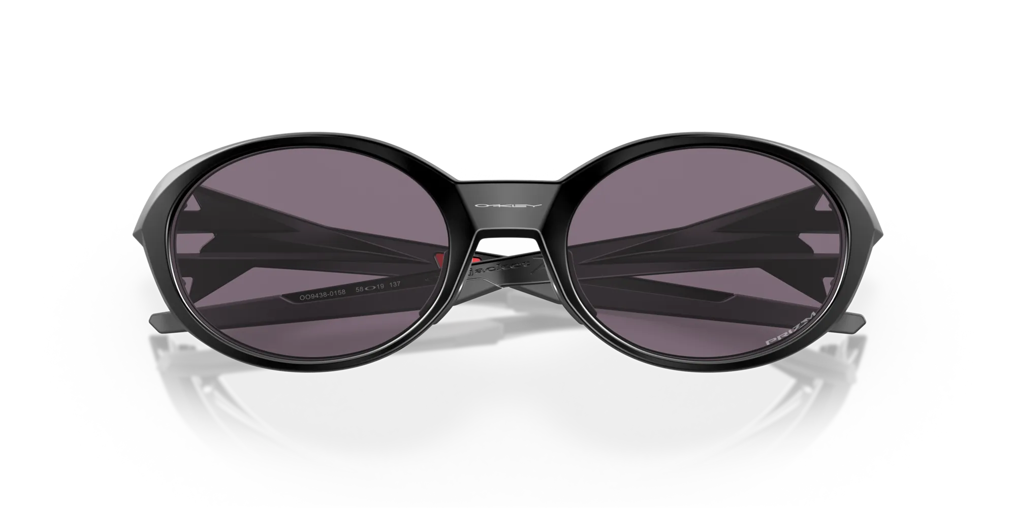 Oakley OO9438 EYEJACKET REDUX 943801 Occhiali da sole O_Matter Nero Grigio Squadrata Normale Prizm - immagine 2