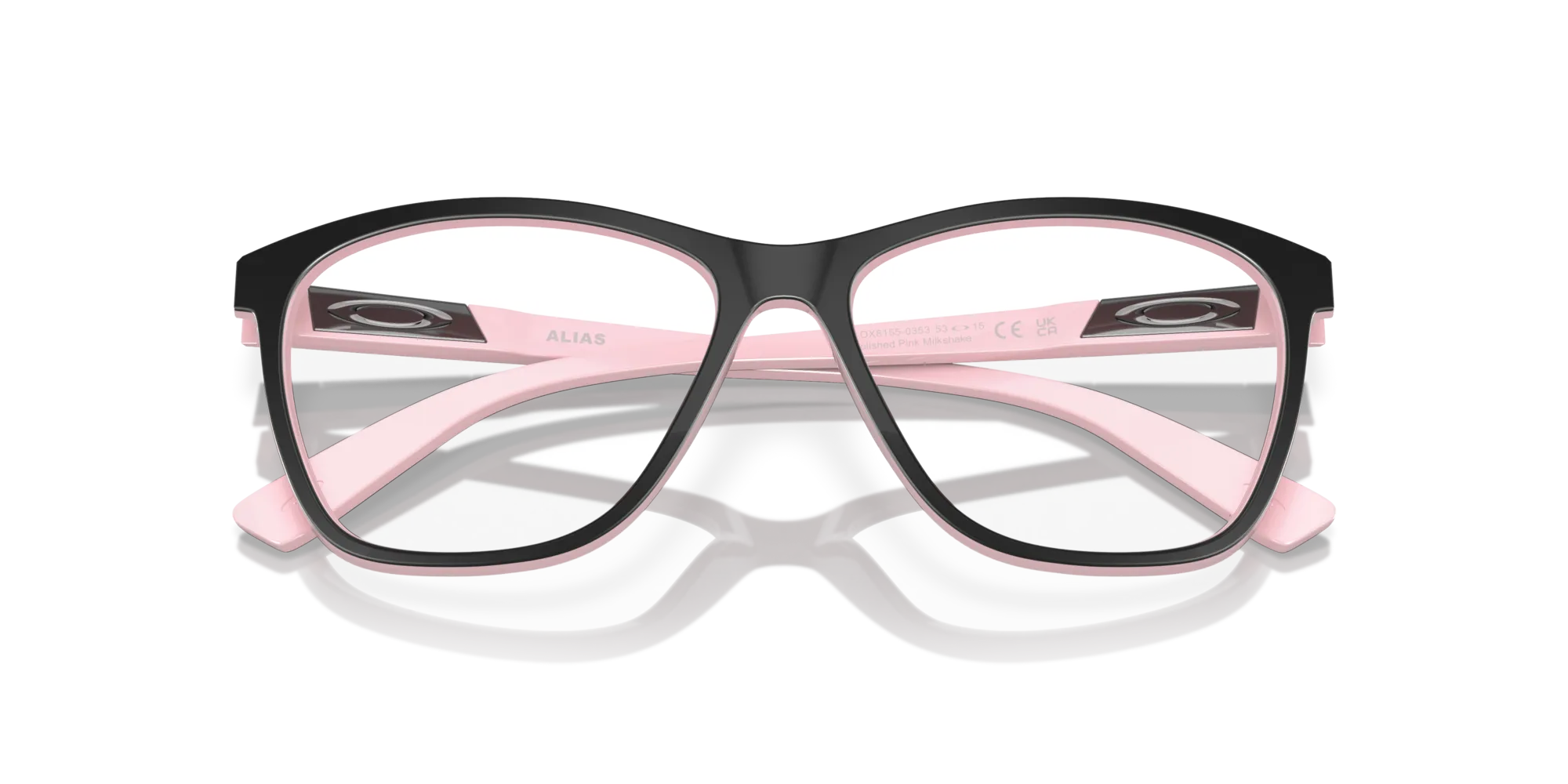 Oakley OX8155 ALIAS 815503 Montature da vista O_Matter Nero Trasparente Rotonda Normale - immagine 2