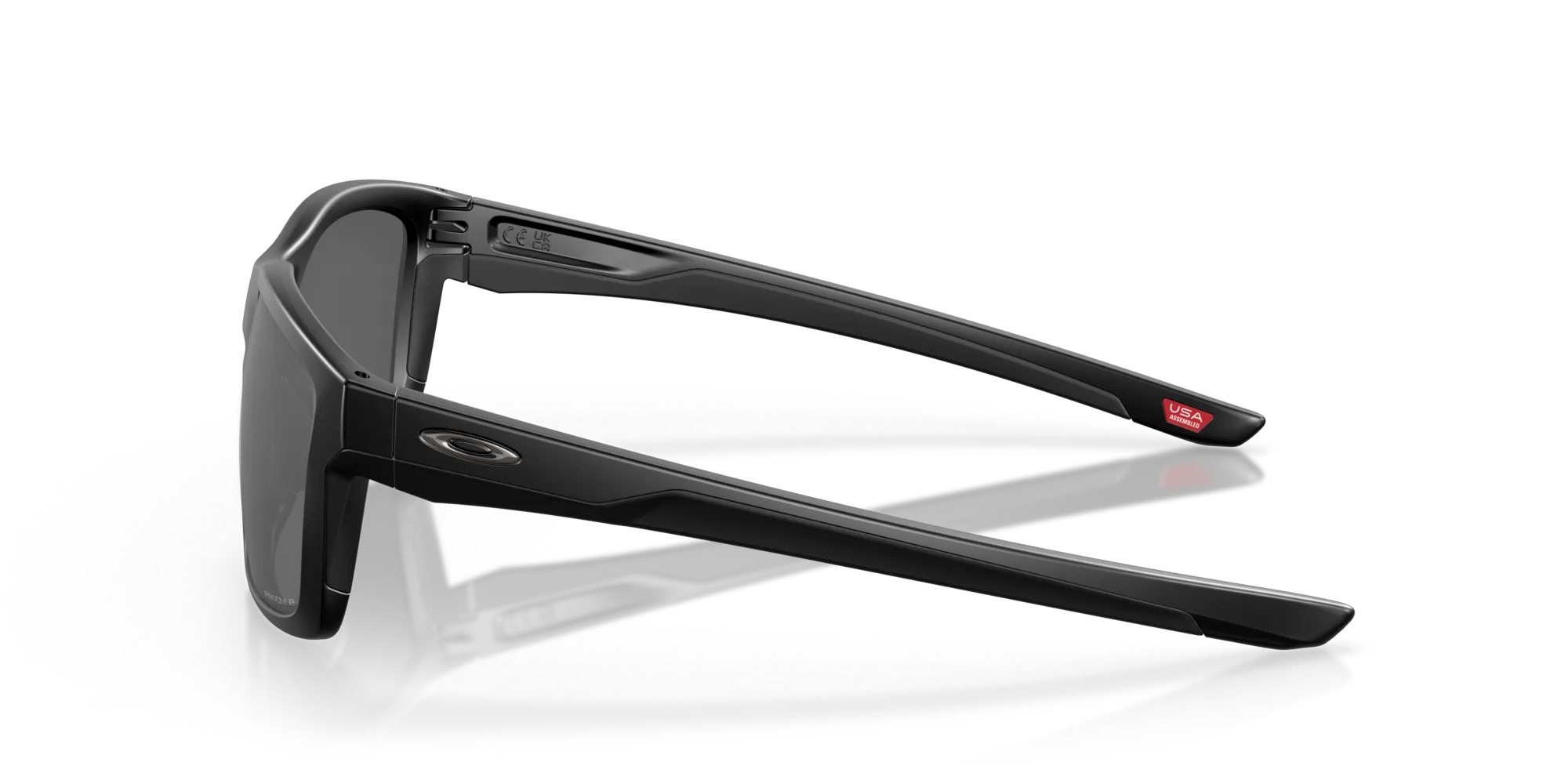 Oakley OO9264 MAINLINK 926445 Occhiali da sole O_Matter Nero Grigio Squadrata Polarizzata Prizm - immagine 4