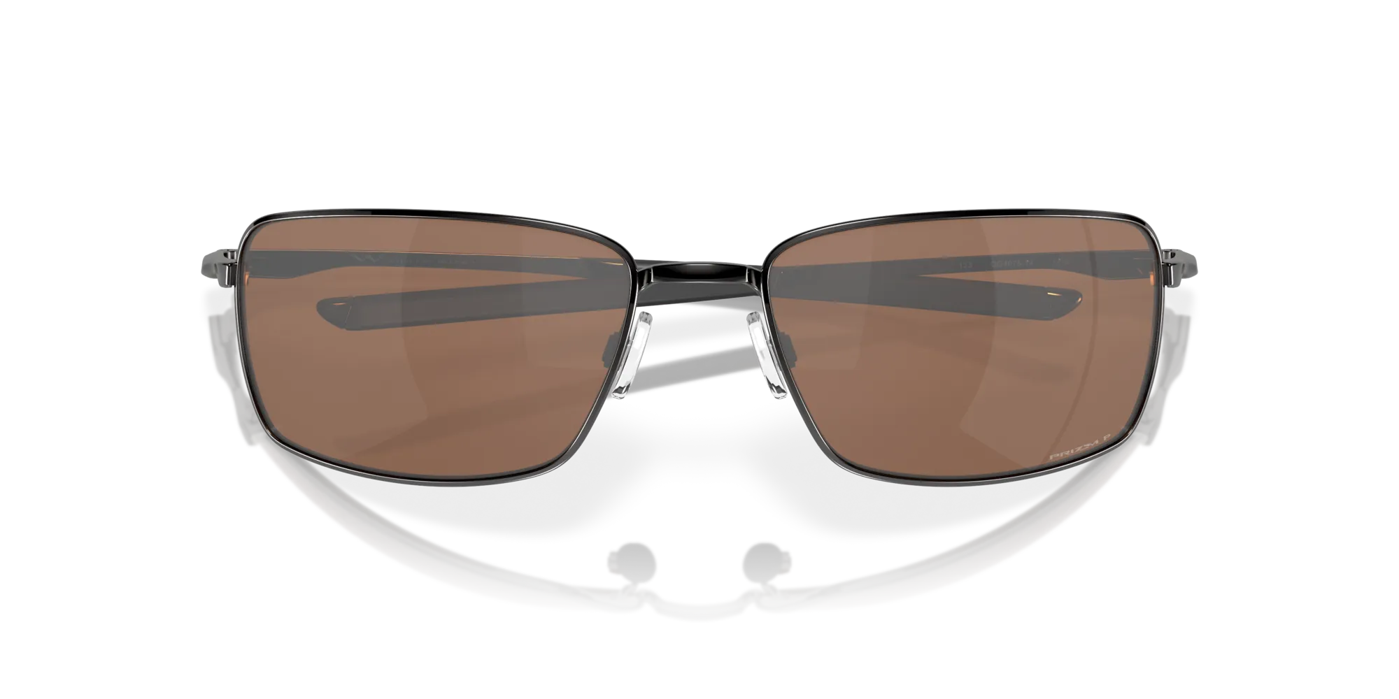 Oakley OO4075 SQUARE WIRE 407514 Occhiali da sole Metallo Marrone Marrone Squadrata Polarizzata Prizm - immagine 2