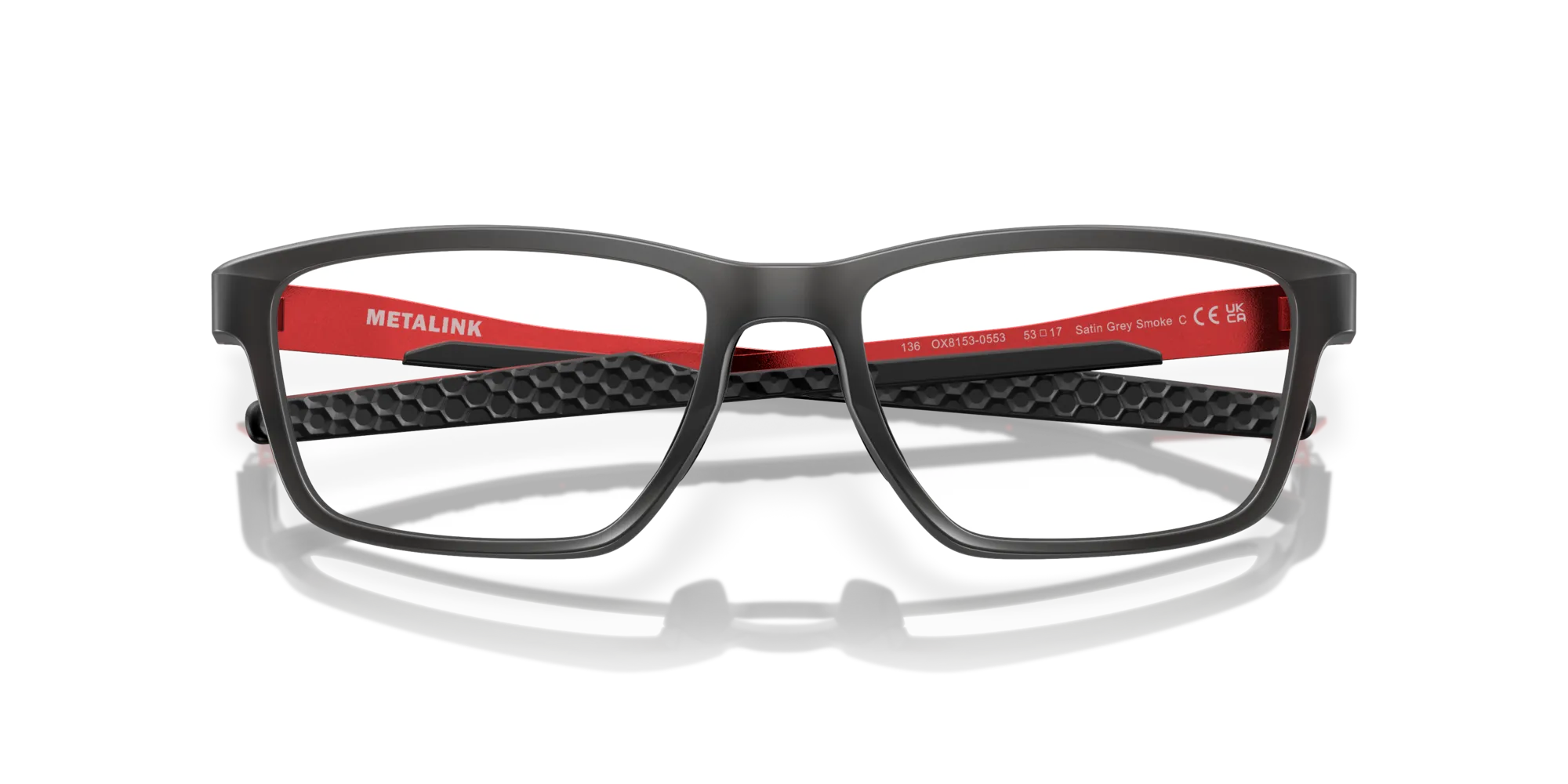 Oakley OX8153 Metalink 815305 Montature da vista O_Matter Grigio Squadrata Normale - immagine 2