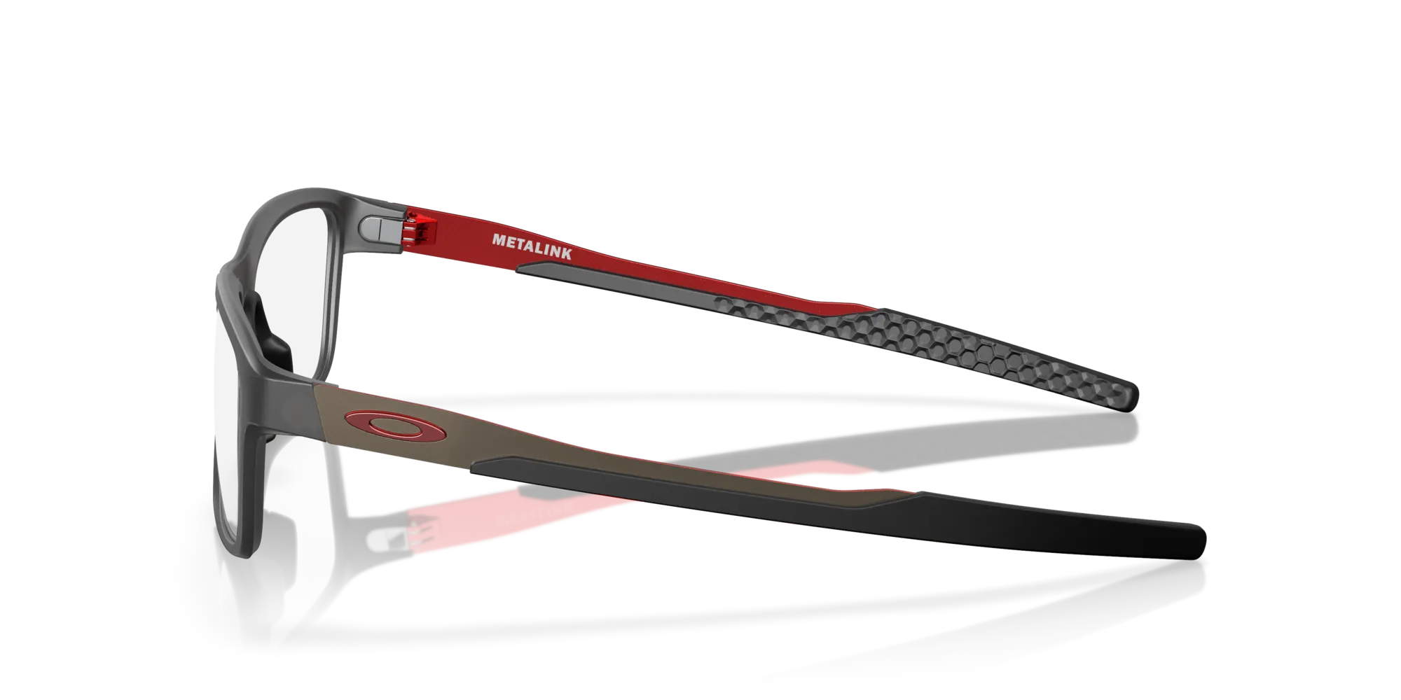Oakley OX8153 Metalink 815305 Montature da vista Plastica Grigio Squadrata - immagine 4