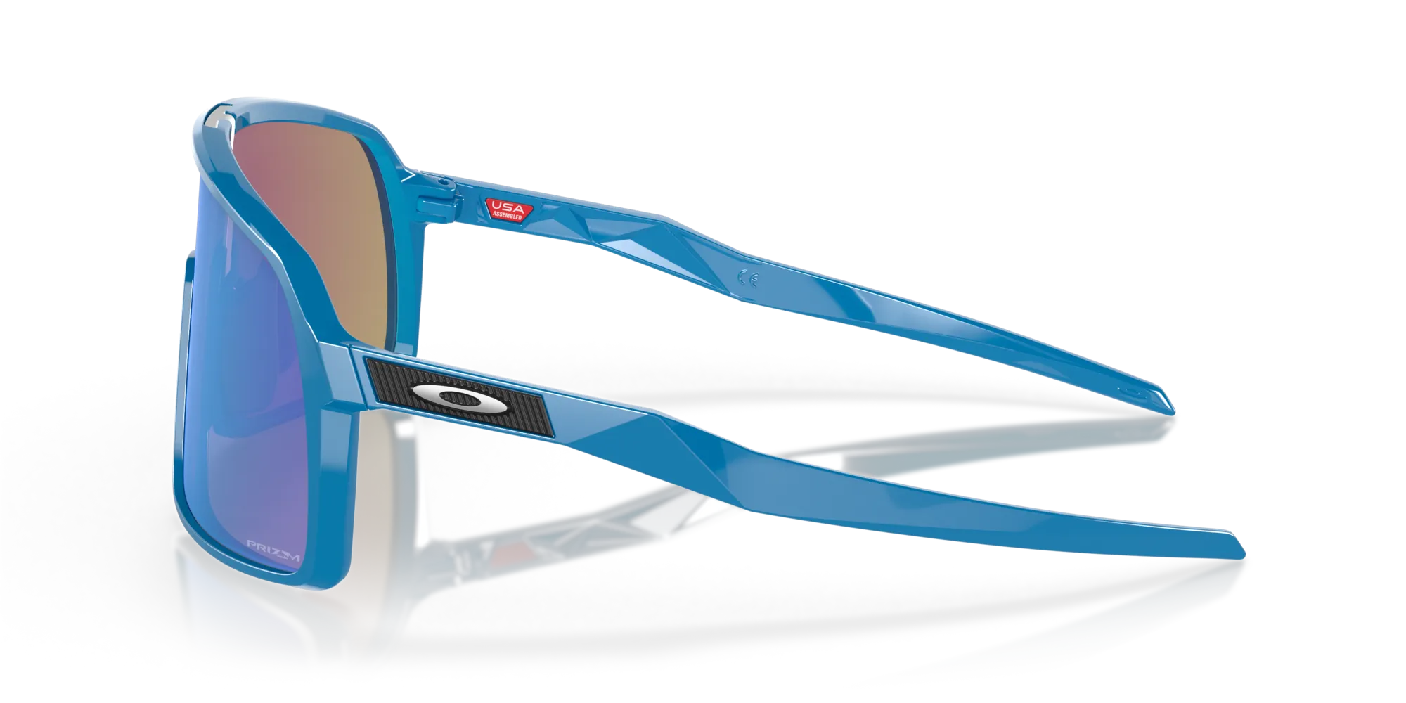 Oakley OO9406 SUTRO 940607 Occhiali da sole O_Matter Blu Blu Maschera Normale Prizm - immagine 4