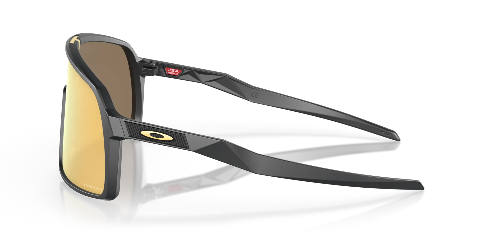 Oakley OO9406 SUTRO 940605 Occhiali da sole O_Matter Grigio Oro Maschera Normale Prizm - immagine 4