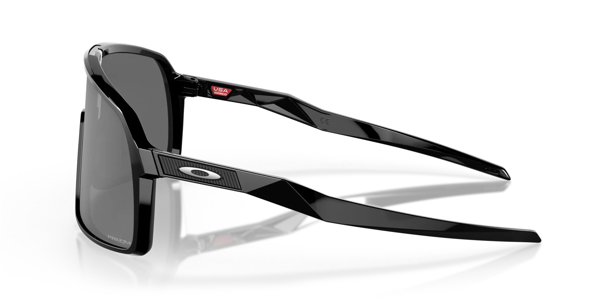 Oakley OO9406 SUTRO 940601 Occhiali da sole Iniettato Nero Grigio Maschera Normale Prizm - immagine 4