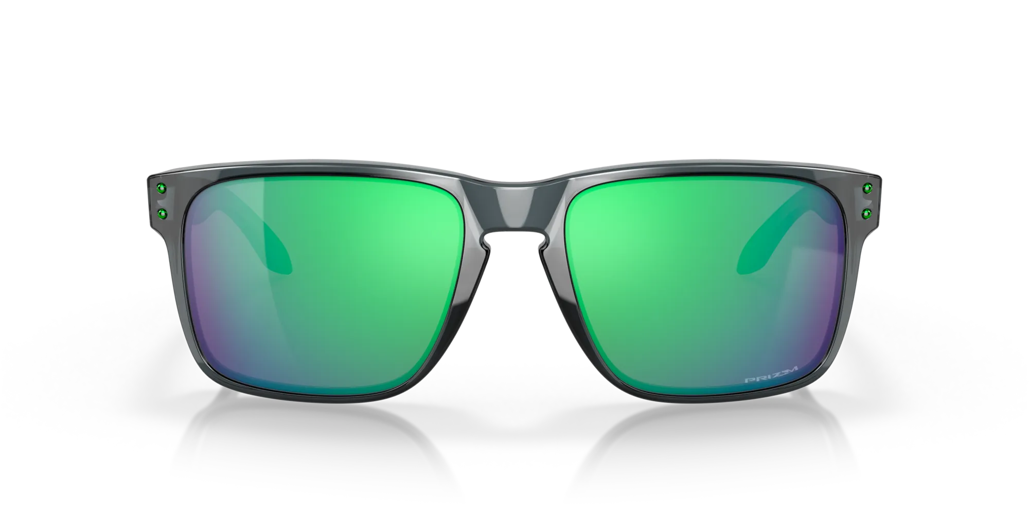 Oakley OO9417 HOLBROOK XL 941714 Occhiali da sole O_Matter Nero Verde Squadrata Normale Prizm - immagine 3