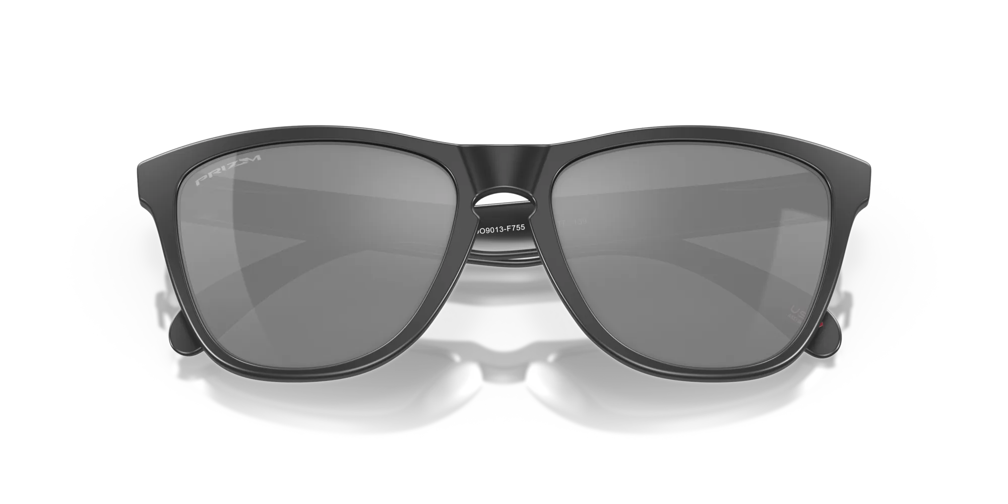 Oakley OO9013 FROGSKINS 9013F7 Occhiali da sole O_Matter Nero Grigio Squadrata Polarizzata Prizm - immagine 2