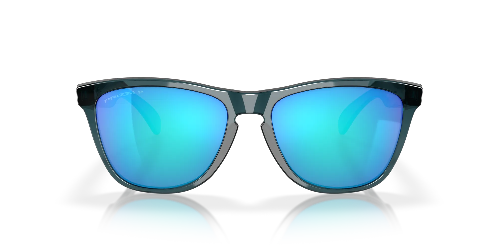 Oakley OO9013 FROGSKINS 9013F6 Occhiali da sole O_Matter Nero Blu Squadrata Polarizzata Prizm - immagine 3