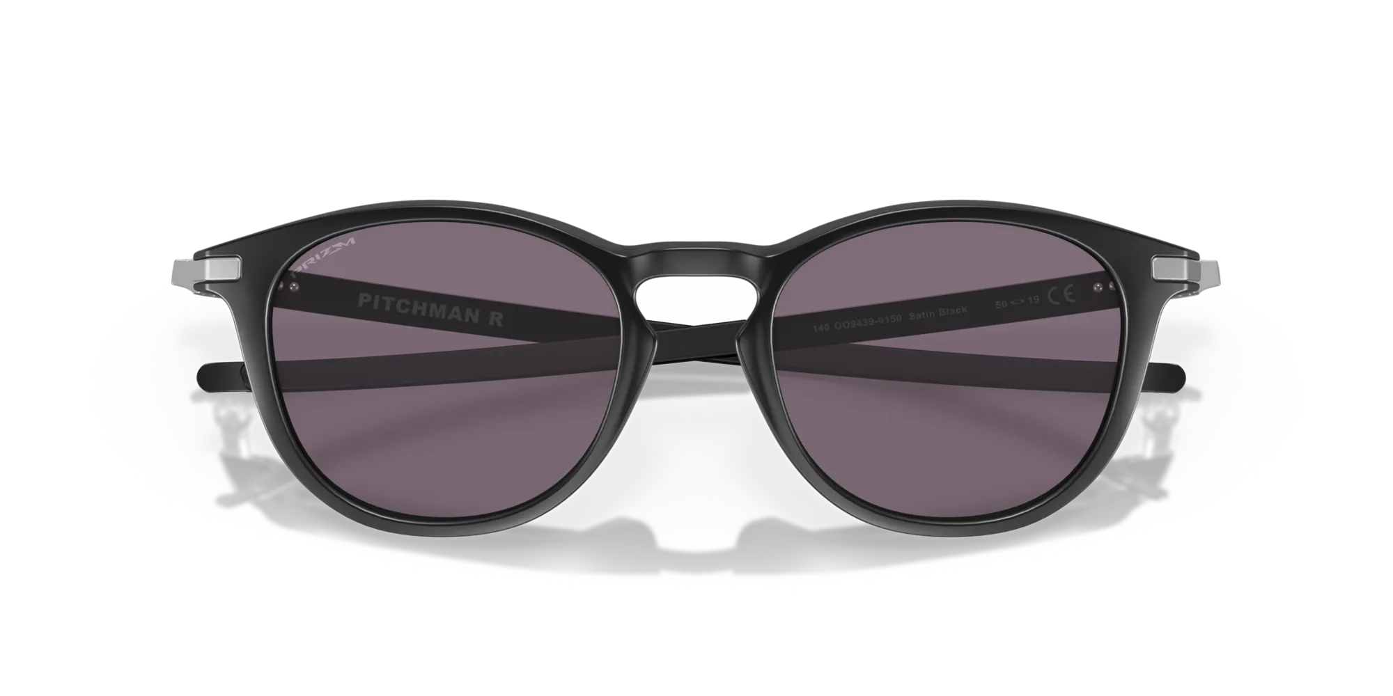 Oakley OO9439 PITCHMAN R 943901 Occhiali da sole O_Matter Nero Grigio Rotonda Normale Prizm - immagine 2