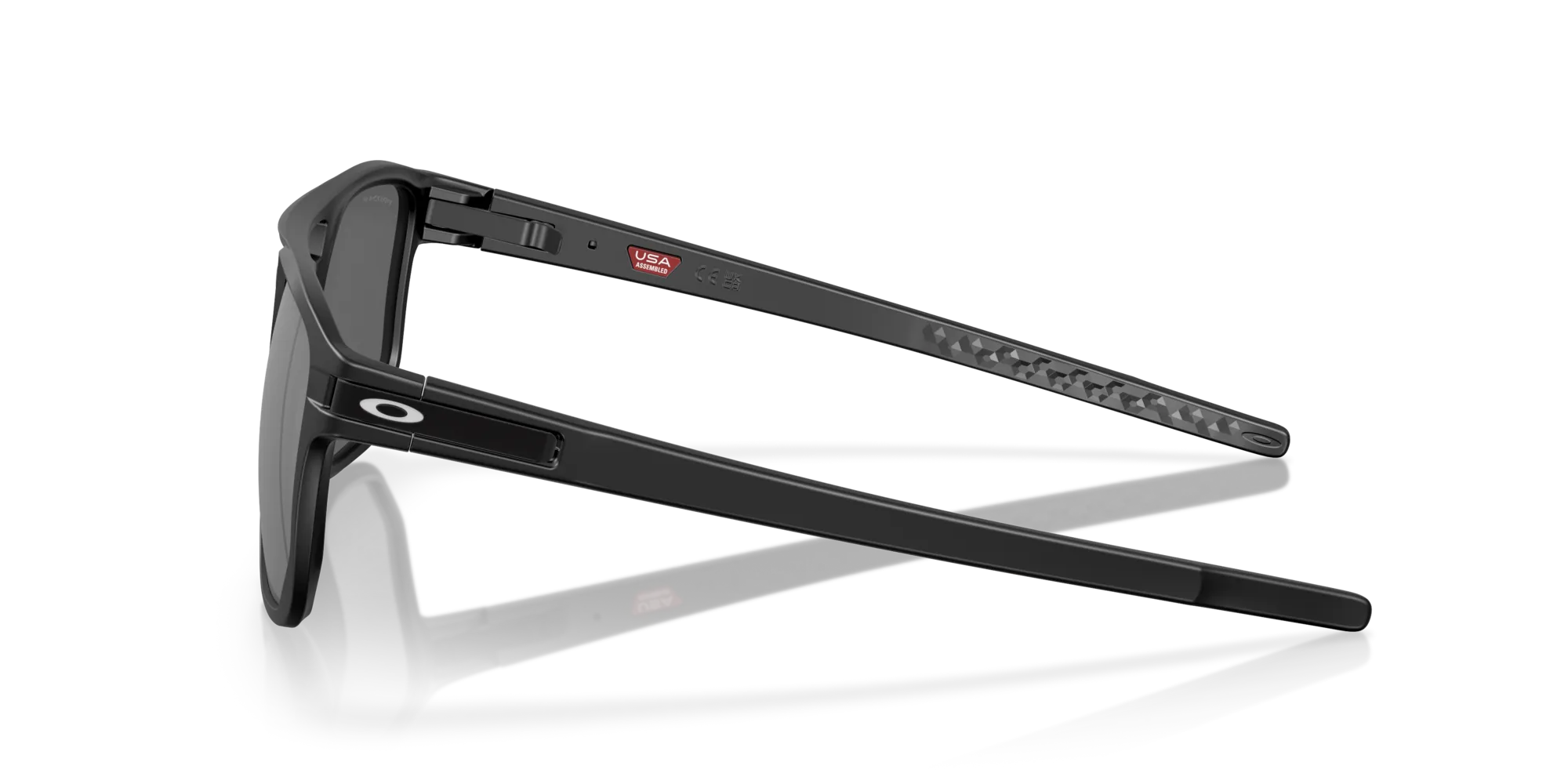 Oakley OO9436 LATCH BETA 943605 Occhiali da sole O_Matter Nero Grigio Squadrata Polarizzata Prizm - immagine 4