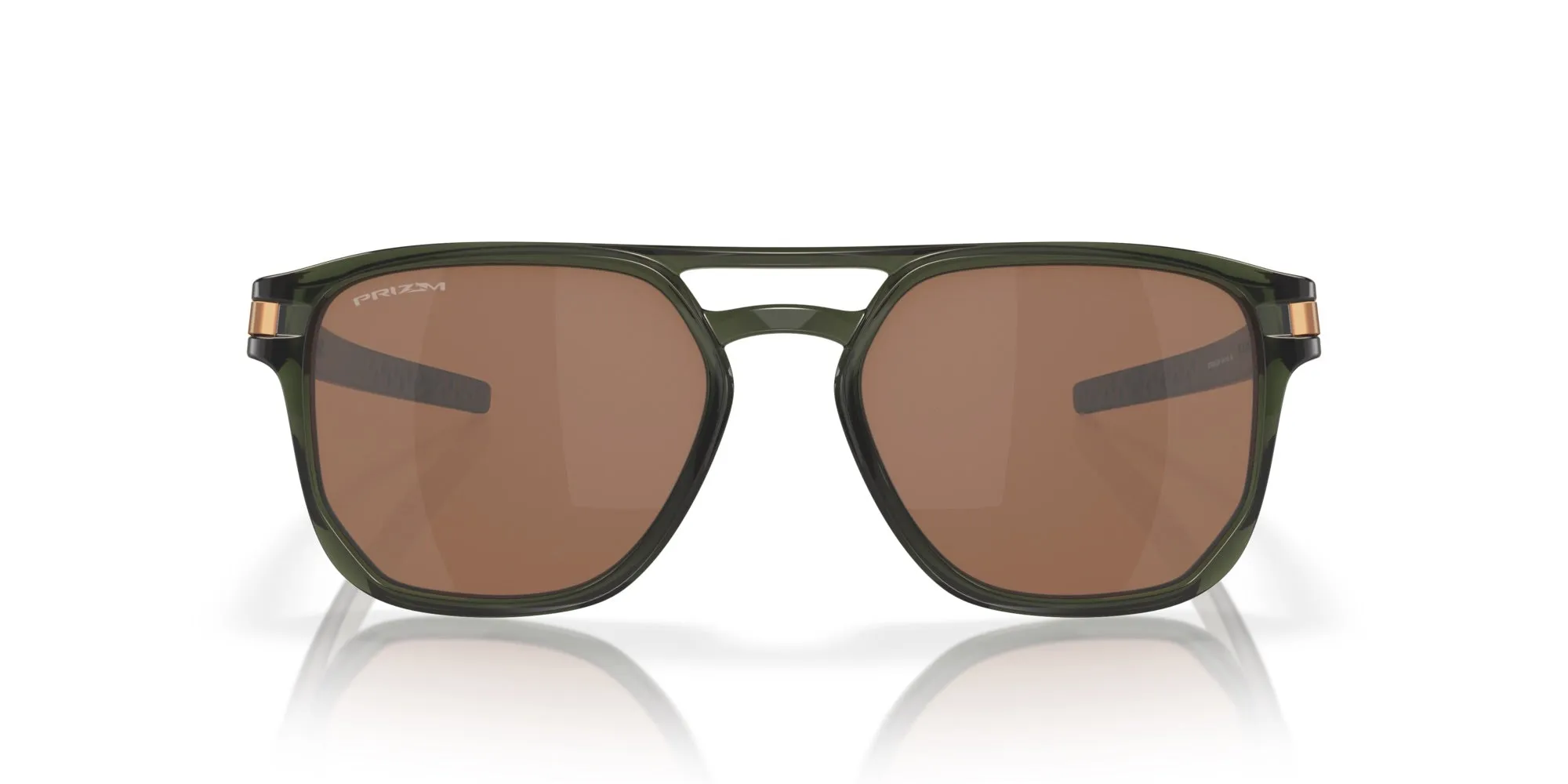 Oakley OO9436 LATCH BETA 943603 Occhiali da sole O_Matter Verde Marrone Squadrata Normale Prizm - immagine 3