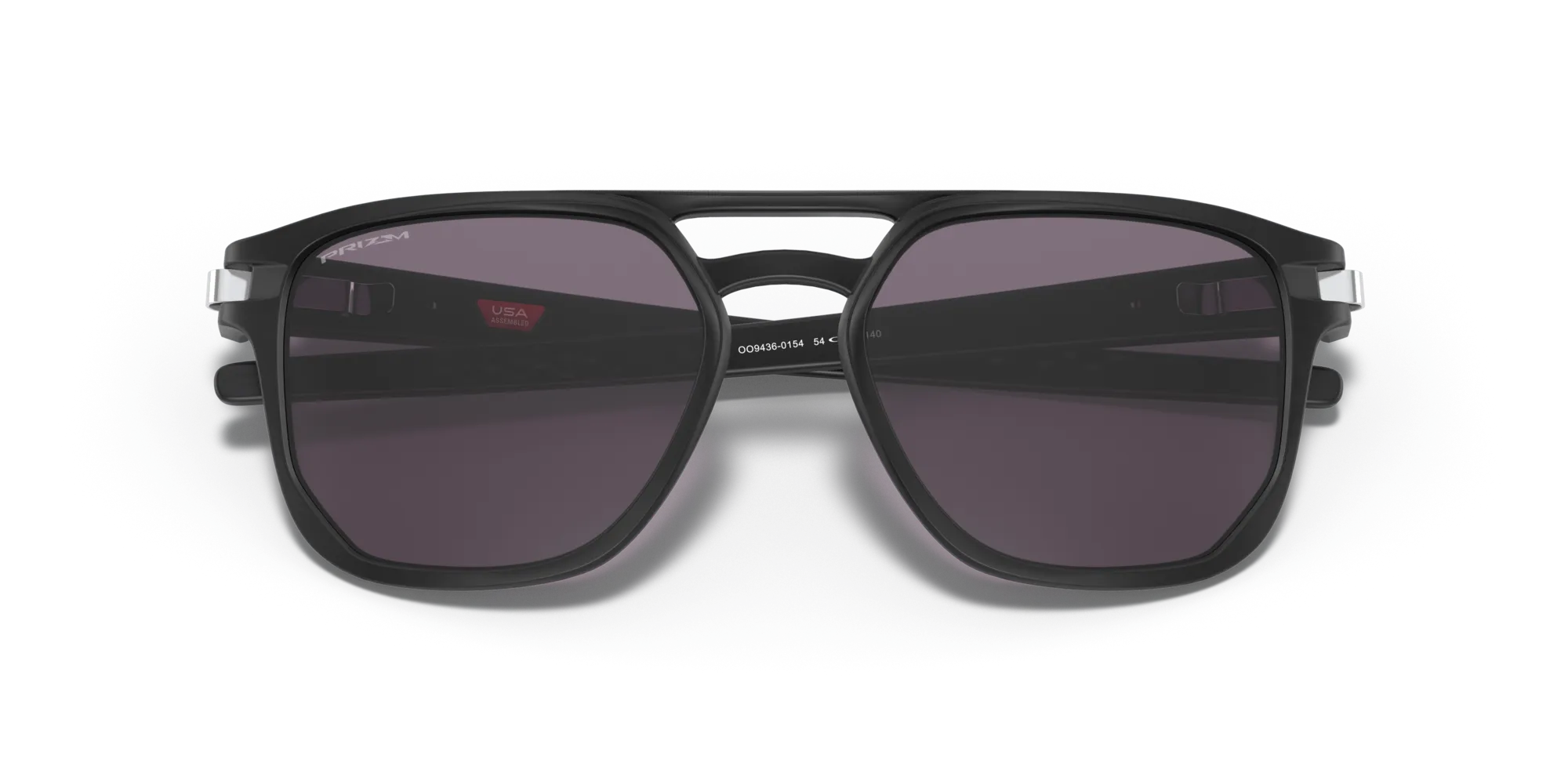 Oakley OO9436 LATCH BETA 943601 Occhiali da sole O_Matter Nero Grigio Squadrata Normale Prizm - immagine 2