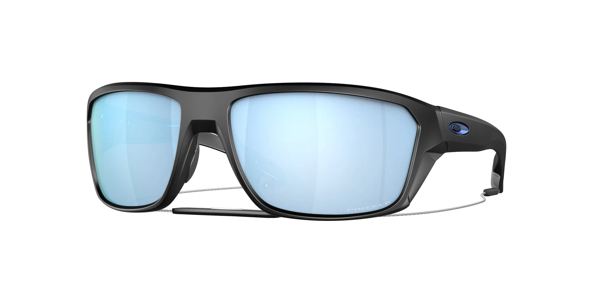 Oakley OO9416 SPLIT SHOT 941606 Occhiali da sole O_Matter Nero Blu Squadrata Polarizzata Prizm - immagine 1