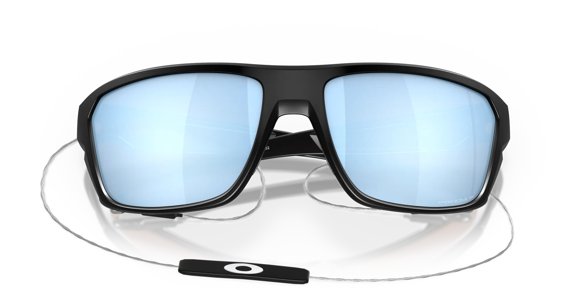 Oakley OO9416 SPLIT SHOT 941606 Occhiali da sole O_Matter Nero Blu Squadrata Polarizzata Prizm - immagine 2