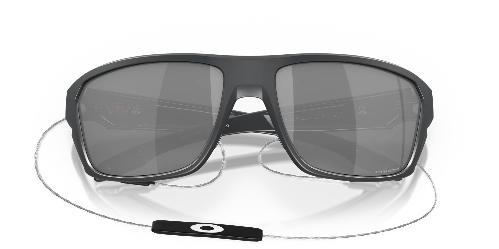 Oakley OO9416 SPLIT SHOT 941602 Occhiali da sole O_Matter Grigio Grigio Squadrata Normale Prizm - immagine 2