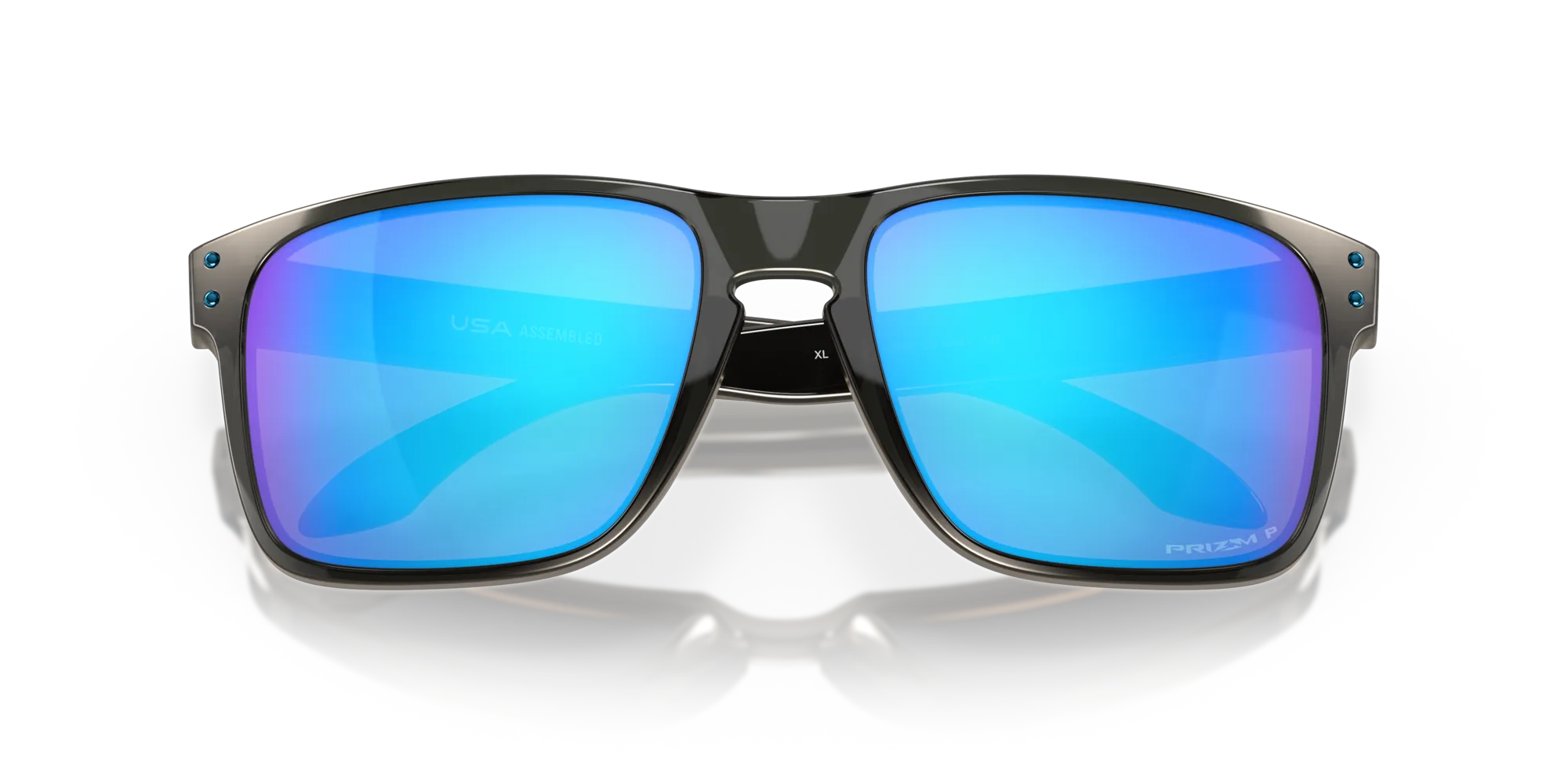 Oakley OO9417 HOLBROOK XL 941709 Occhiali da sole O_Matter Grigio Blu Squadrata Polarizzata Prizm - immagine 2