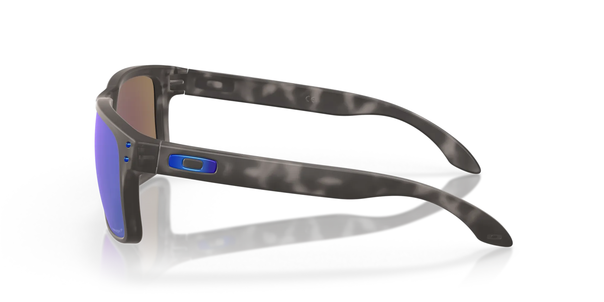 Oakley OO9102 HOLBROOK 9102G7 Occhiali da sole O_Matter Nero Blu Squadrata Polarizzata Prizm - immagine 4