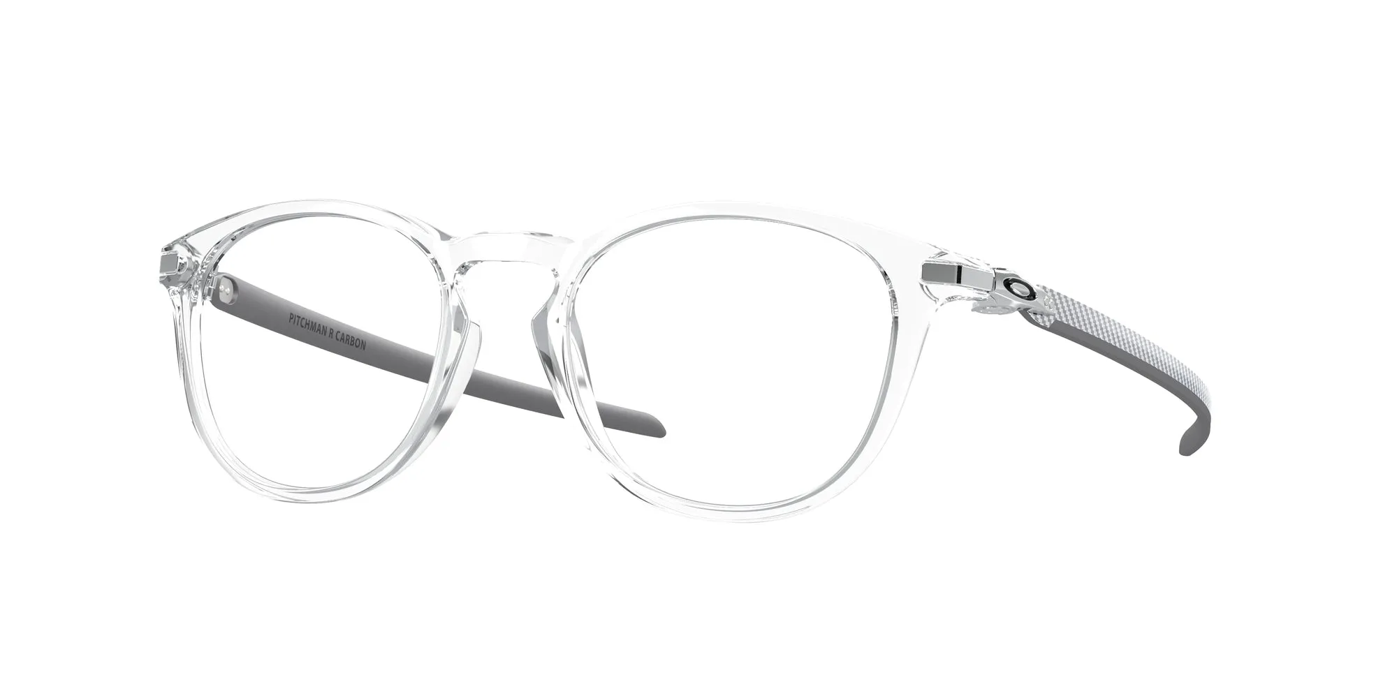 Oakley OX8149 PITCHMAN R CARBON 814903 Montature da vista O_Matter Trasparente Rotonda Normale - immagine 1