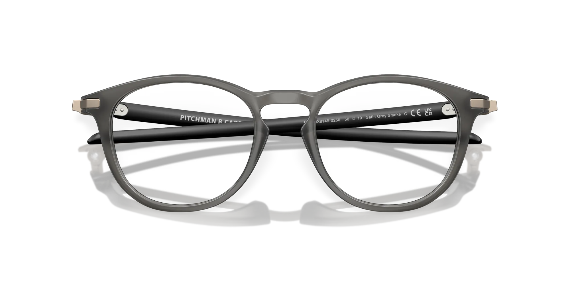 Oakley OX8149 PITCHMAN R CARBON 814902 Montature da vista O_Matter Grigio Rotonda Normale - immagine 2