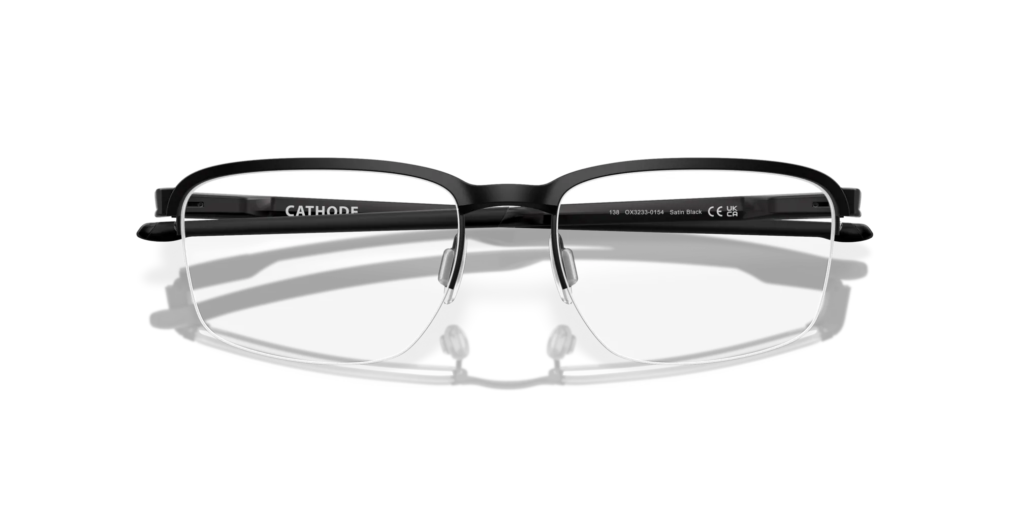 Oakley OX3233 CATHODE 323301 Montature da vista Metallo Nero Squadrata Normale - immagine 2