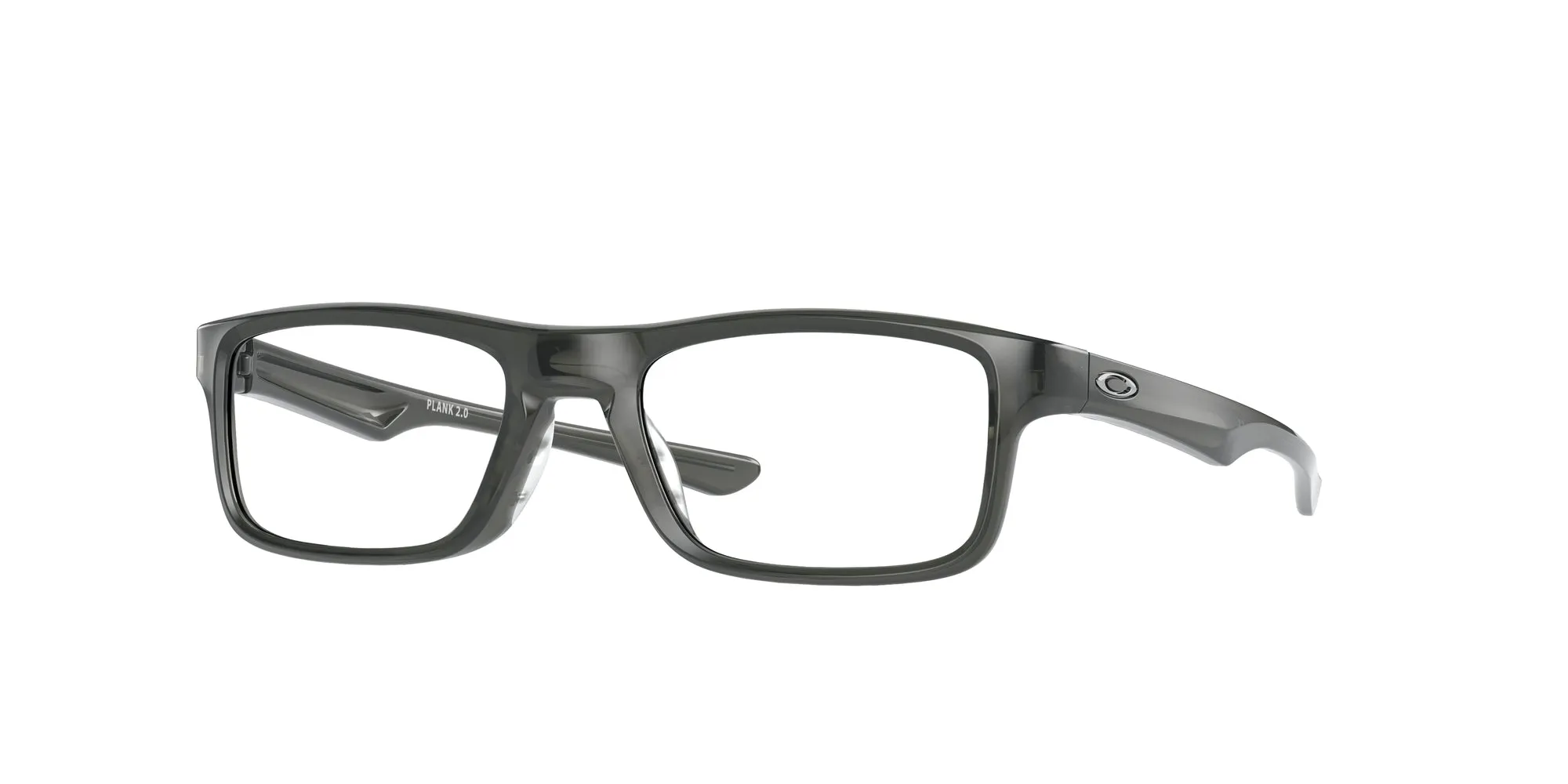 Oakley OX8081 PLANK 2.0 808106 Montature da vista Plastica Grigio Squadrata - immagine 1