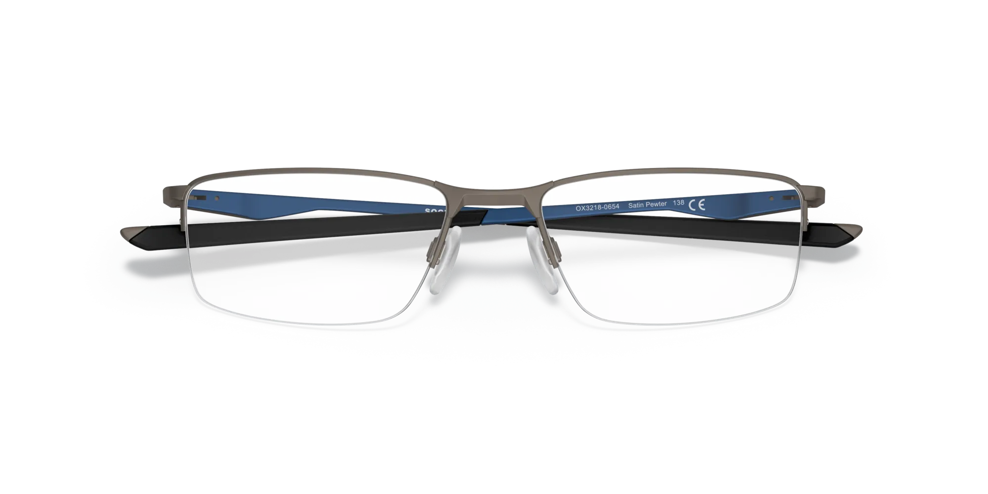 Oakley OX3218 SOCKET 5.5 321806 Montature da vista Metallo Grigio Squadrata - immagine 2