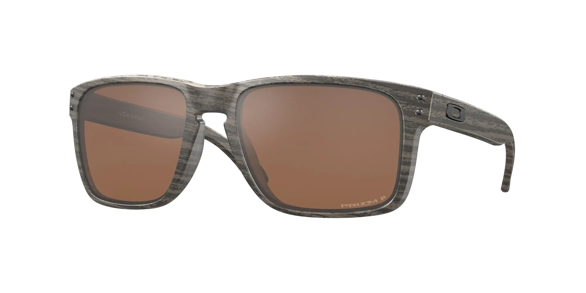 Oakley OO9417 HOLBROOK XL 941706 Occhiali da sole O_Matter Grigio Marrone Squadrata Polarizzata Prizm - immagine 1