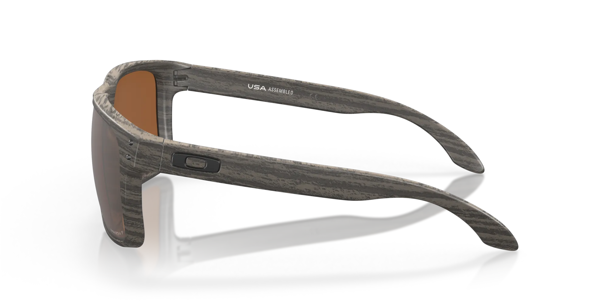 Oakley OO9417 HOLBROOK XL 941706 Occhiali da sole O_Matter Grigio Marrone Squadrata Polarizzata Prizm - immagine 4