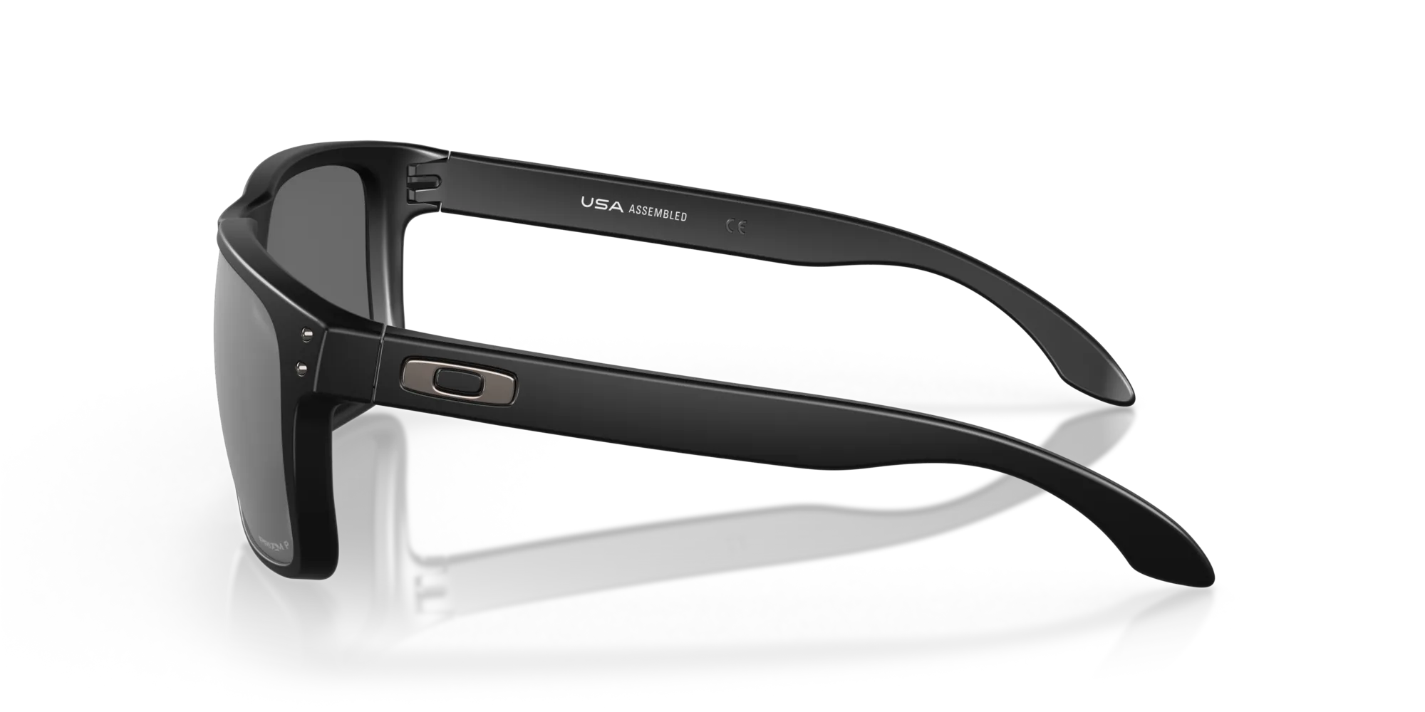 Oakley OO9417 HOLBROOK XL 941705 Occhiali da sole O_Matter Nero Grigio Squadrata Polarizzata Prizm - immagine 4