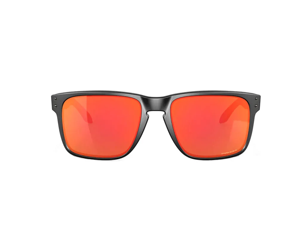 Oakley OO9417 HOLBROOK XL 941704 Occhiali da sole O_Matter Nero Rosso Squadrata Normale Prizm - immagine 2