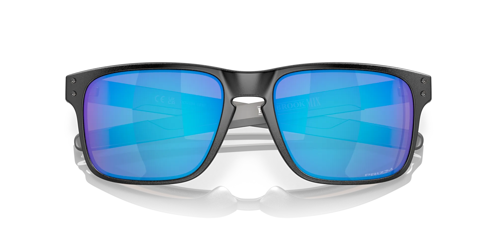 Oakley OO9384 HOLBROOK MIX 938410 Occhiali da sole Iniettato Grigio Blu Squadrata Polarizzata Prizm - immagine 2