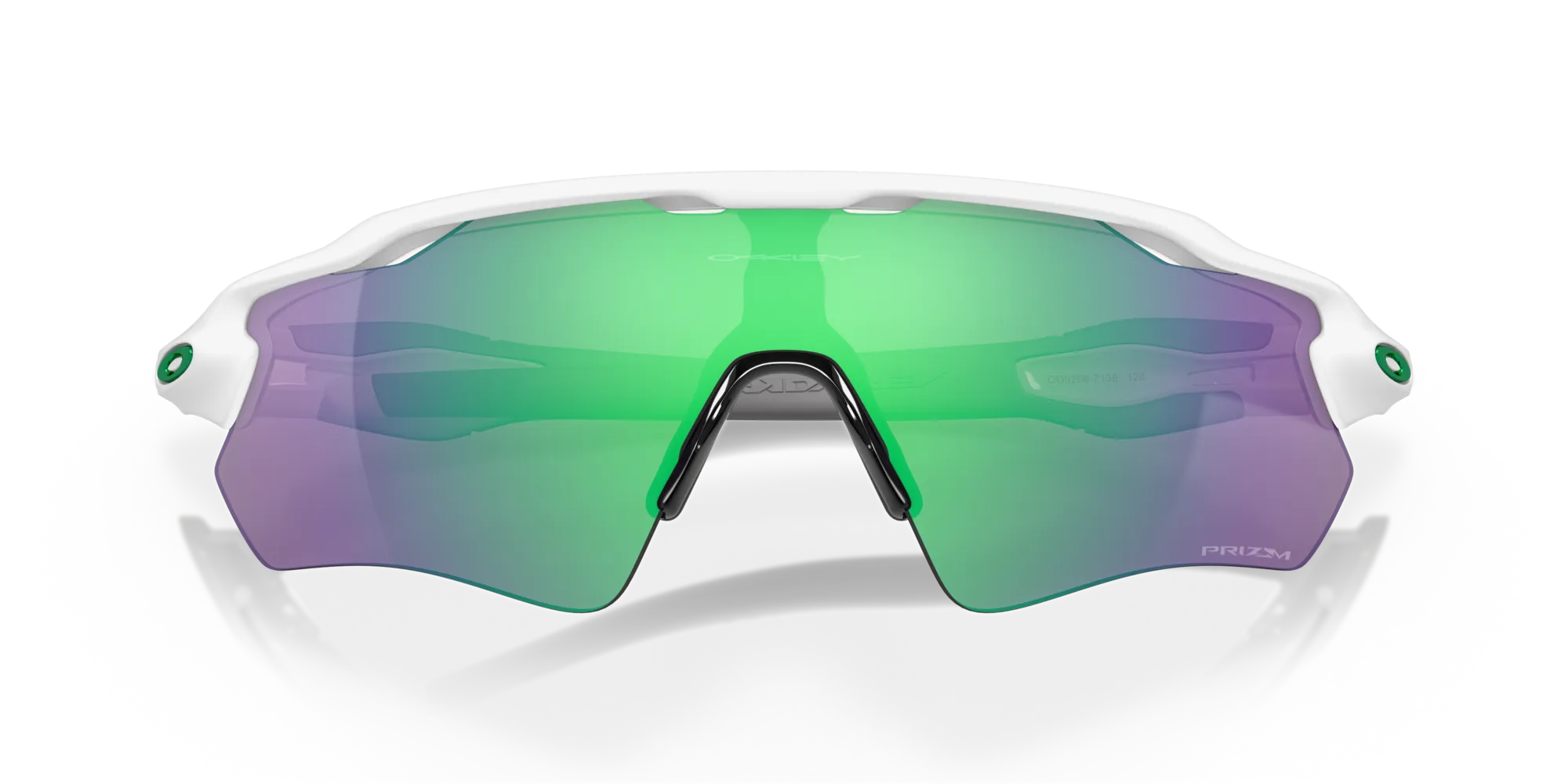Oakley OO9208 RADAR EV PATH 920871 Occhiali da sole O_Matter Bianco Verde Maschera Normale Prizm - immagine 2
