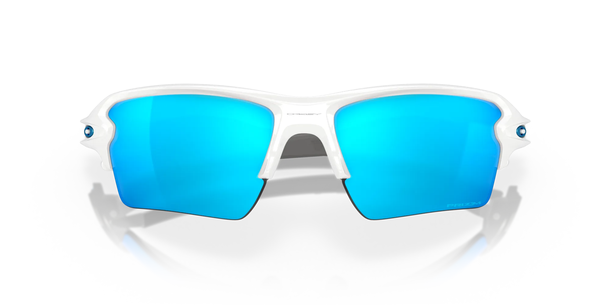 Oakley OO9188 FLAK 2.0 XL 918894 Occhiali da sole O_Matter Bianco Blu Squadrata Normale Prizm - immagine 2