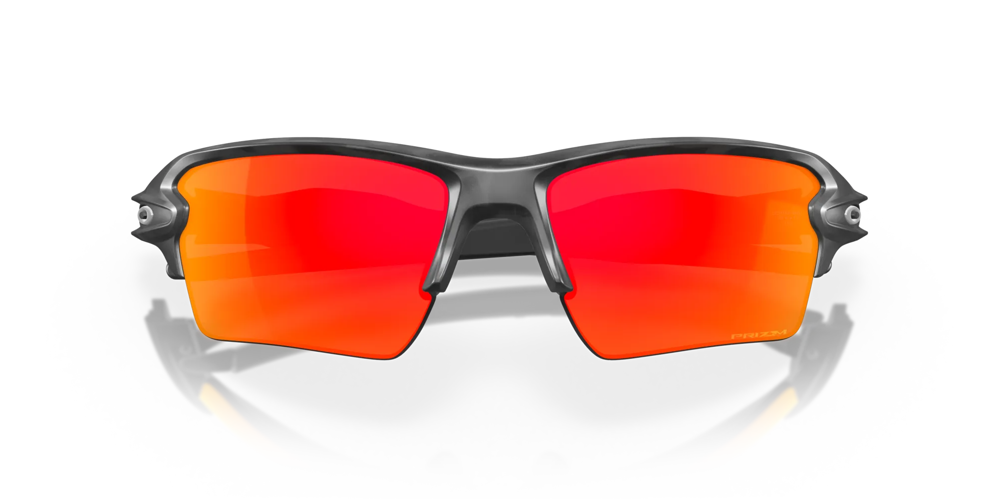 Oakley OO9188 FLAK 2.0 XL 918886 Occhiali da sole O_Matter Nero Rosso Squadrata Normale Prizm - immagine 2