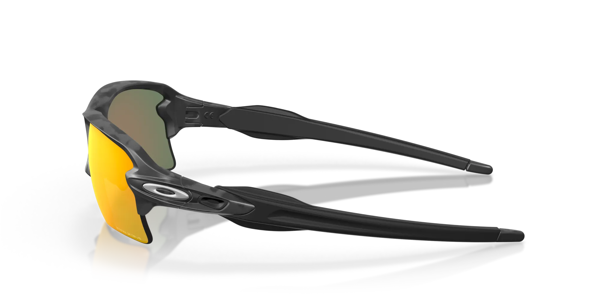 Oakley OO9188 FLAK 2.0 XL 918886 Occhiali da sole O_Matter Nero Rosso Squadrata Normale Prizm - immagine 4