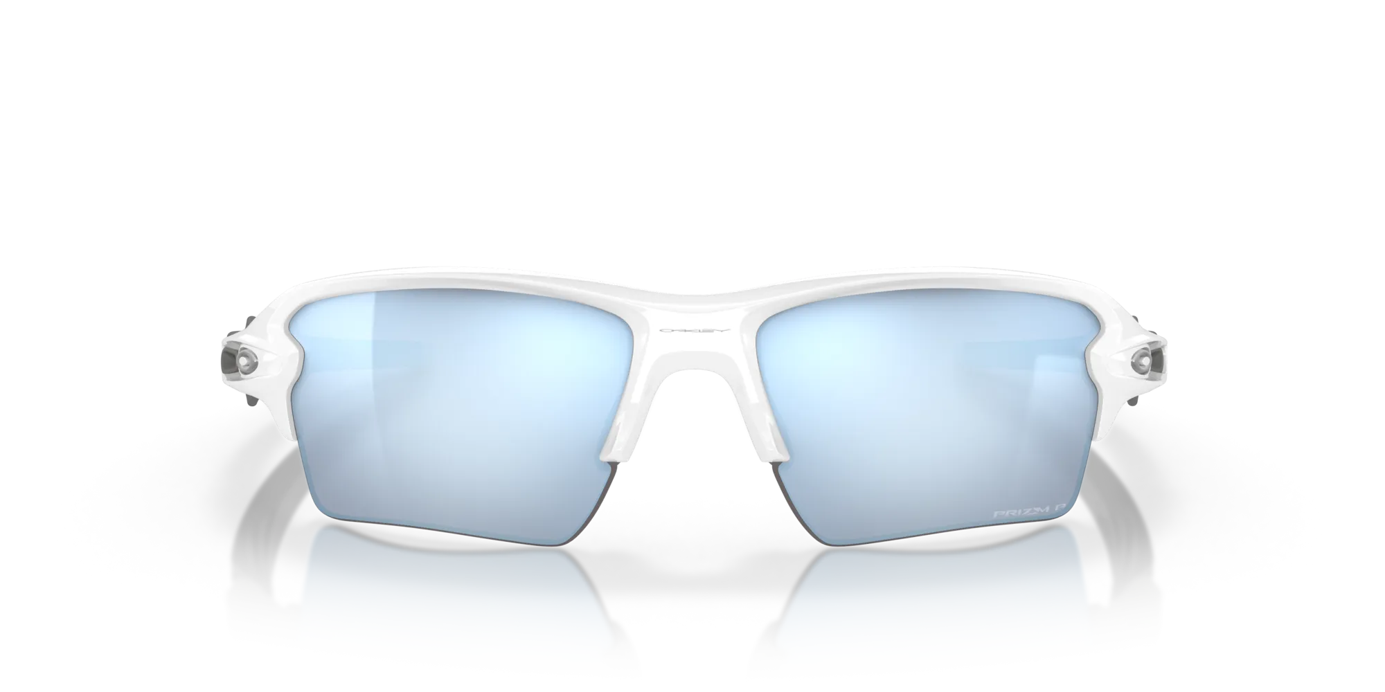 Oakley OO9188 FLAK 2.0 XL 918882 Occhiali da sole O_Matter Bianco Blu Squadrata Polarizzata Prizm - immagine 3