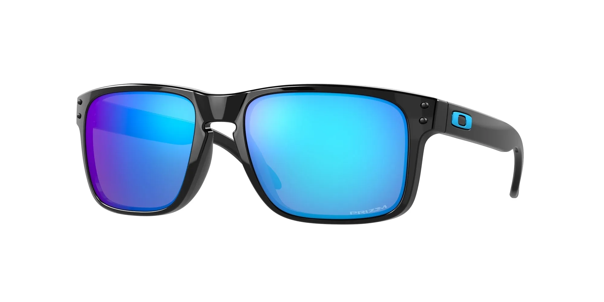 Oakley OO9102 HOLBROOK 9102F5 Occhiali da sole O_Matter Nero Blu Squadrata Normale Prizm - immagine 1