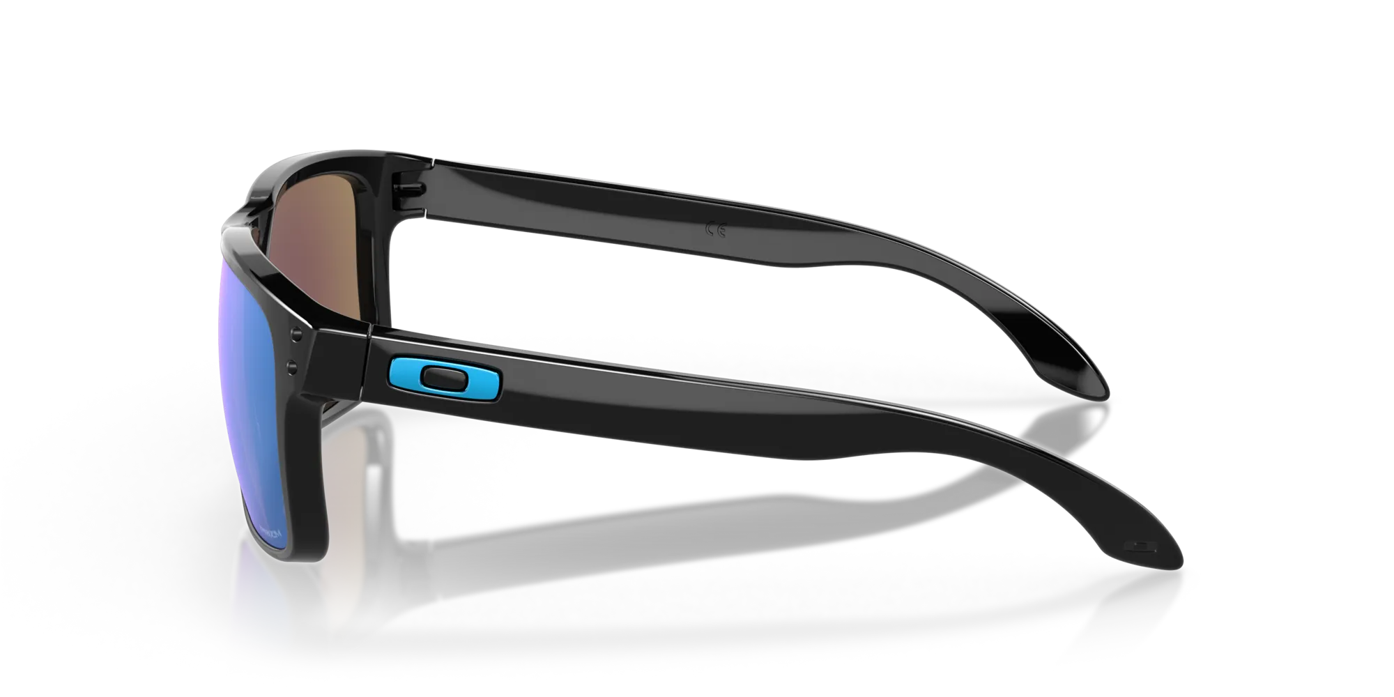 Oakley OO9102 HOLBROOK 9102F5 Occhiali da sole O_Matter Nero Blu Squadrata Normale Prizm - immagine 4