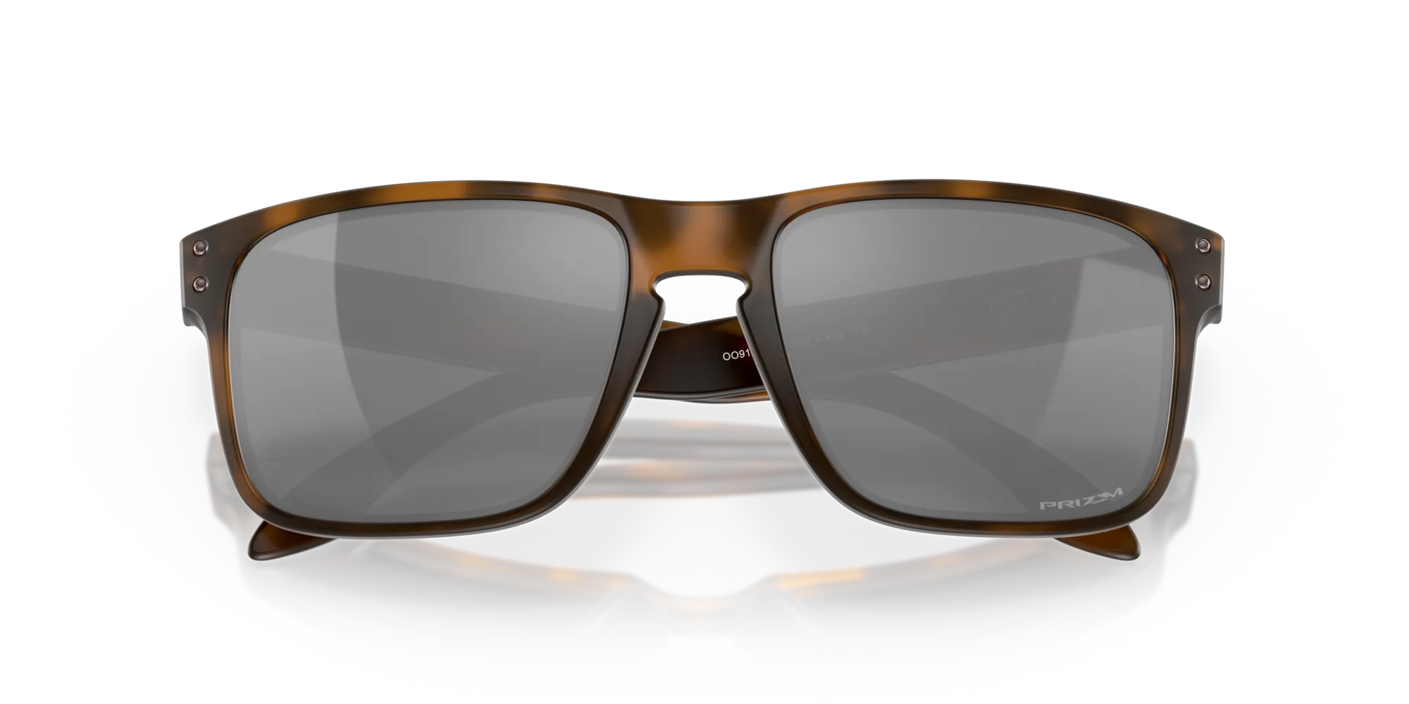 Oakley OO9102 HOLBROOK 9102F4 Occhiali da sole O_Matter Marrone Grigio Squadrata Normale Prizm - immagine 2